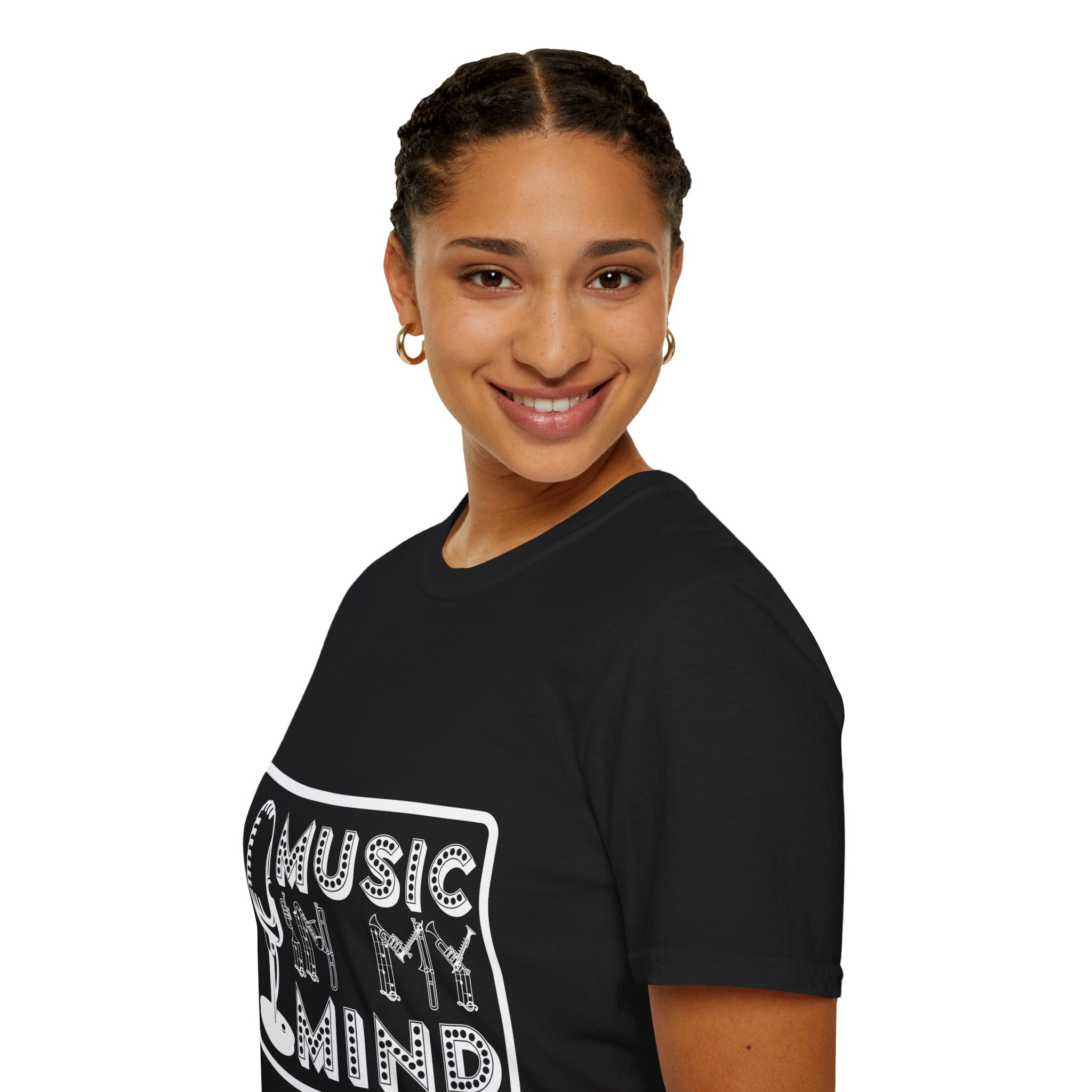 "Music In My Mind" Unisex Soft style T-Shirt