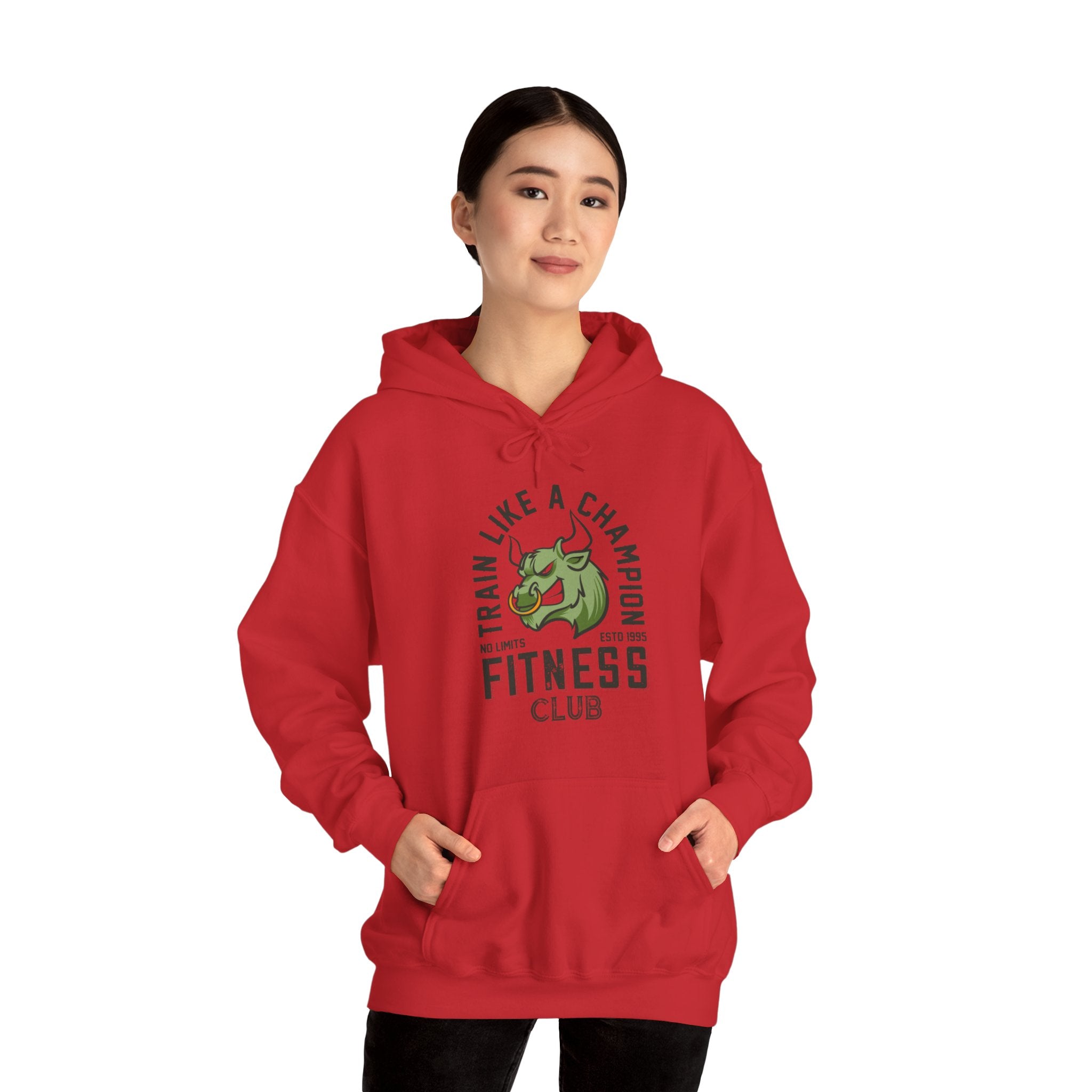 "Train Like A Champion" Unisex Heavy Blend™ Hooded Sweatshirt