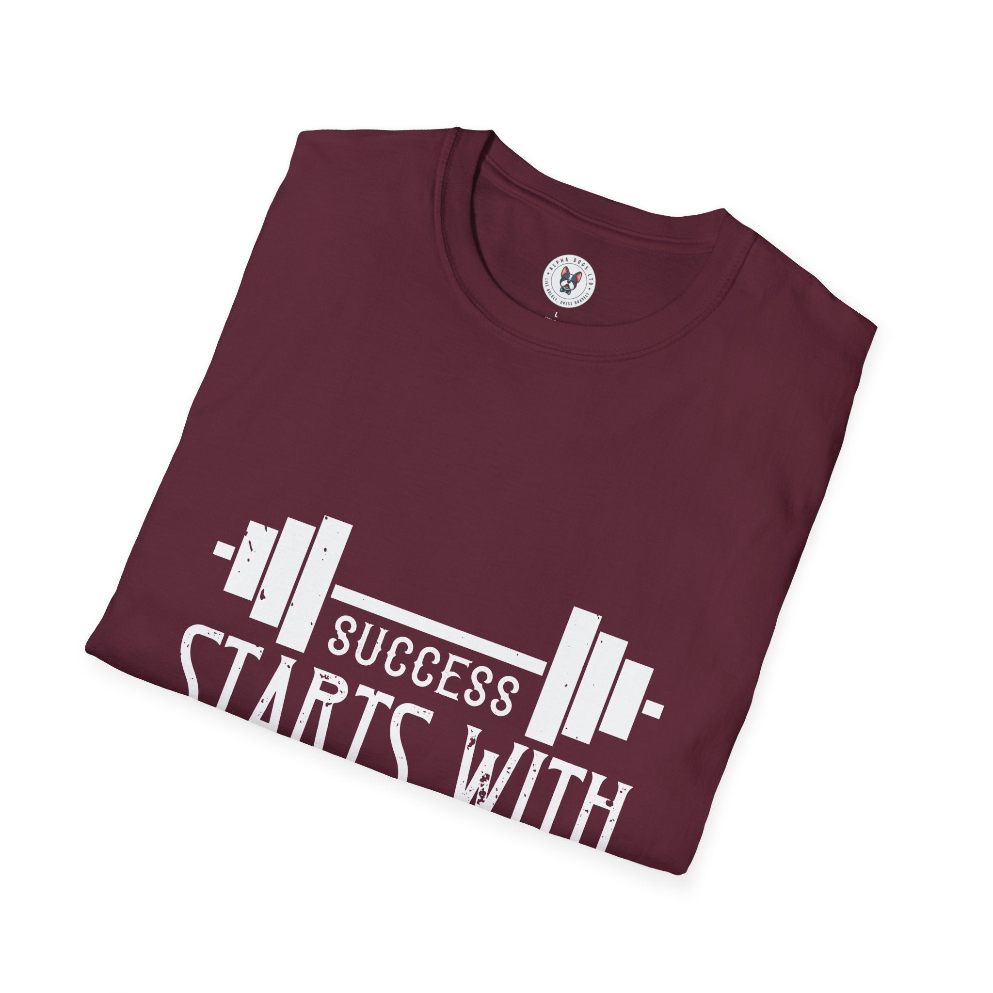 "Success Starts With Self Discipline"  Unisex Soft style T-Shirt