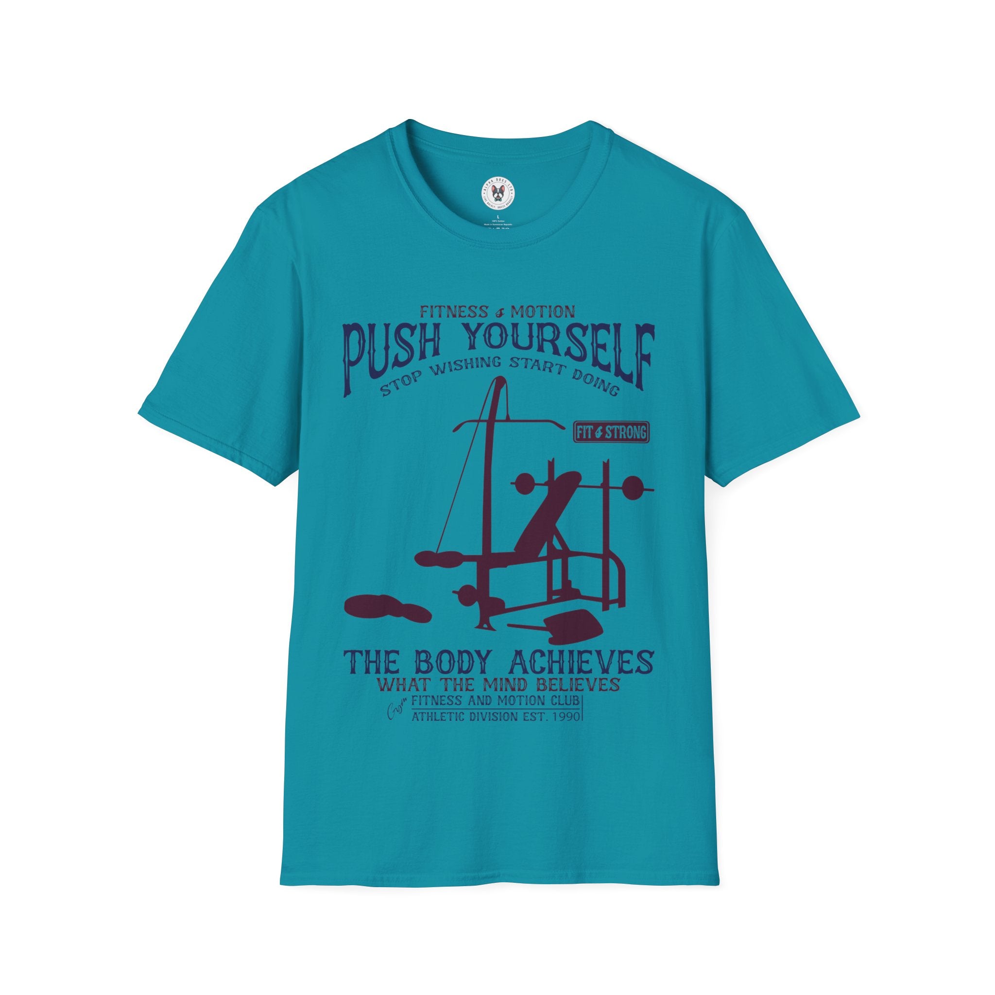 "Push Yourself" Unisex Soft style T-Shirt