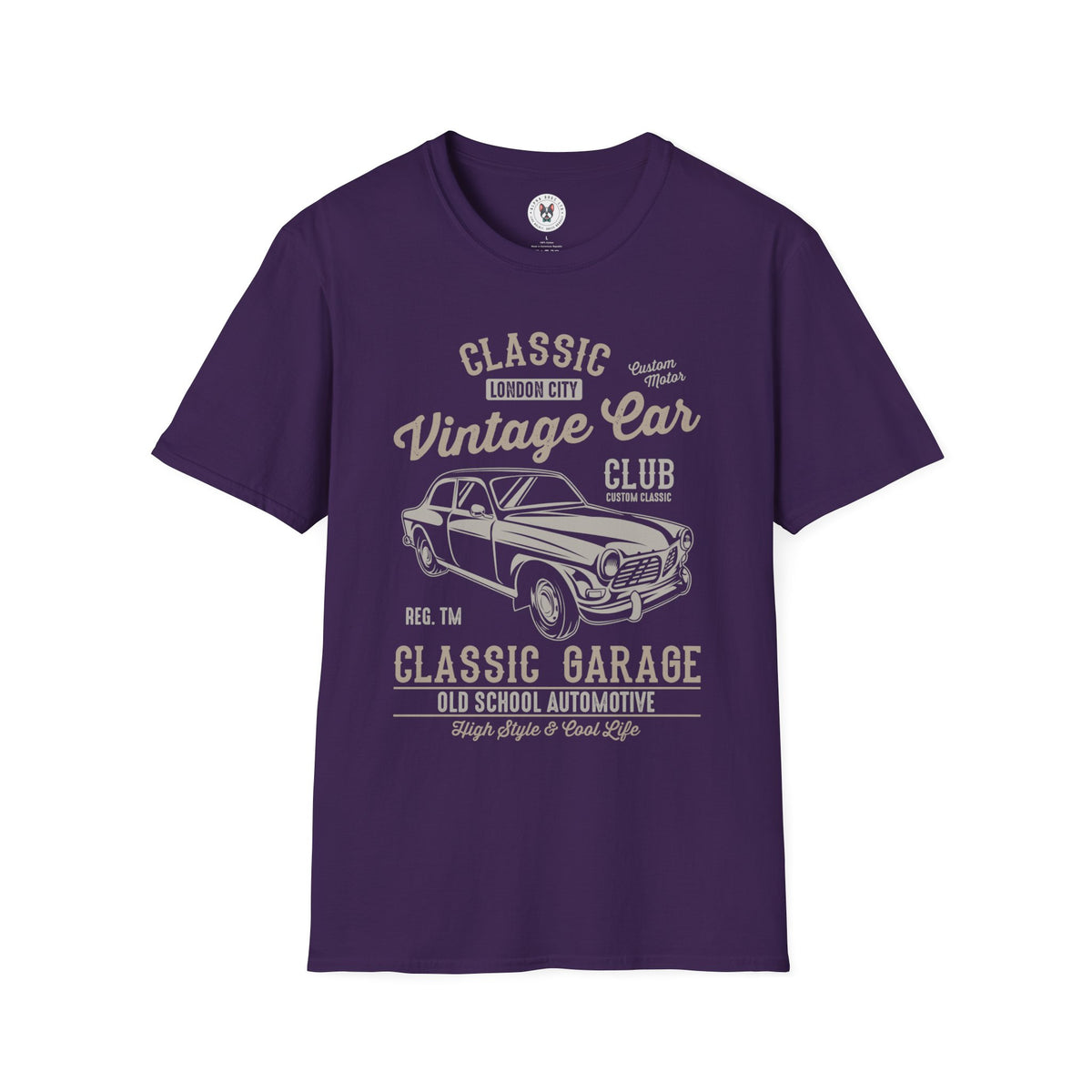 "CLASSIC VINTAGE CAR CLASSIC GARAGE" Unisex Soft style T-Shirt