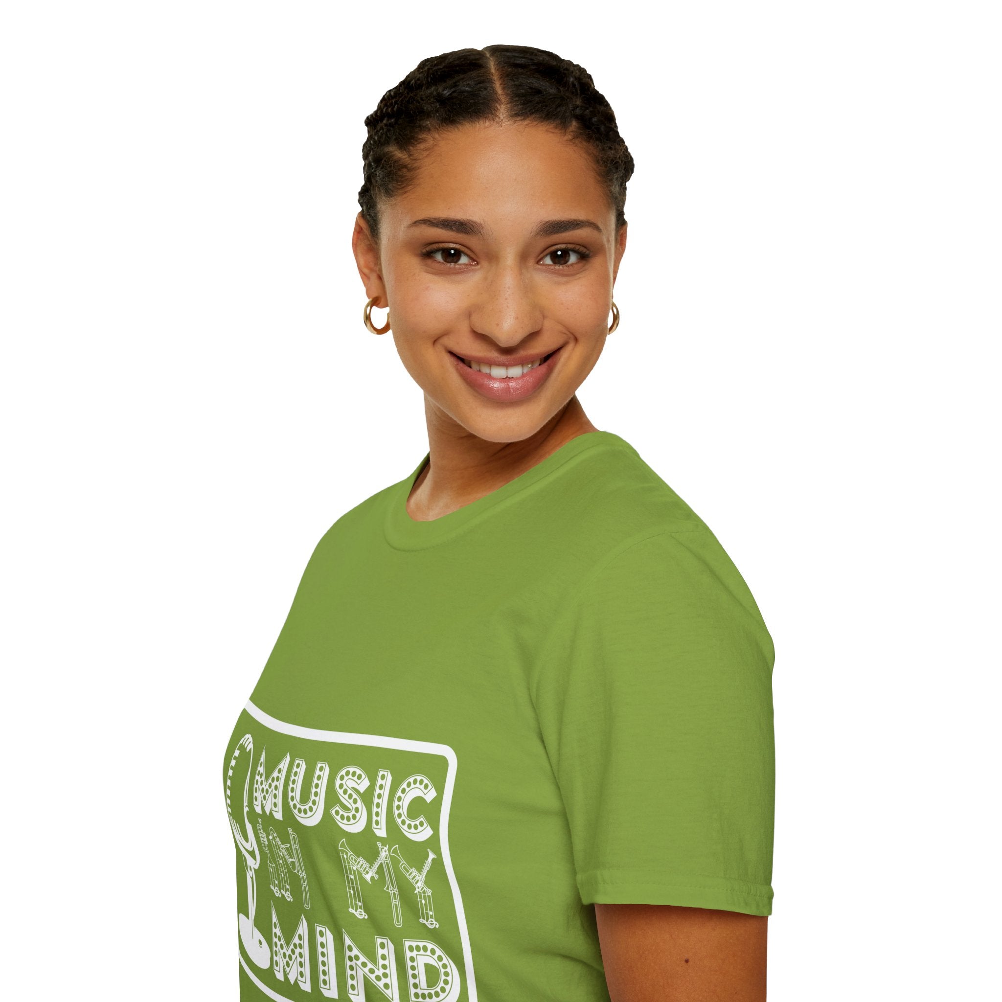 "Music In My Mind" Unisex Soft style T-Shirt