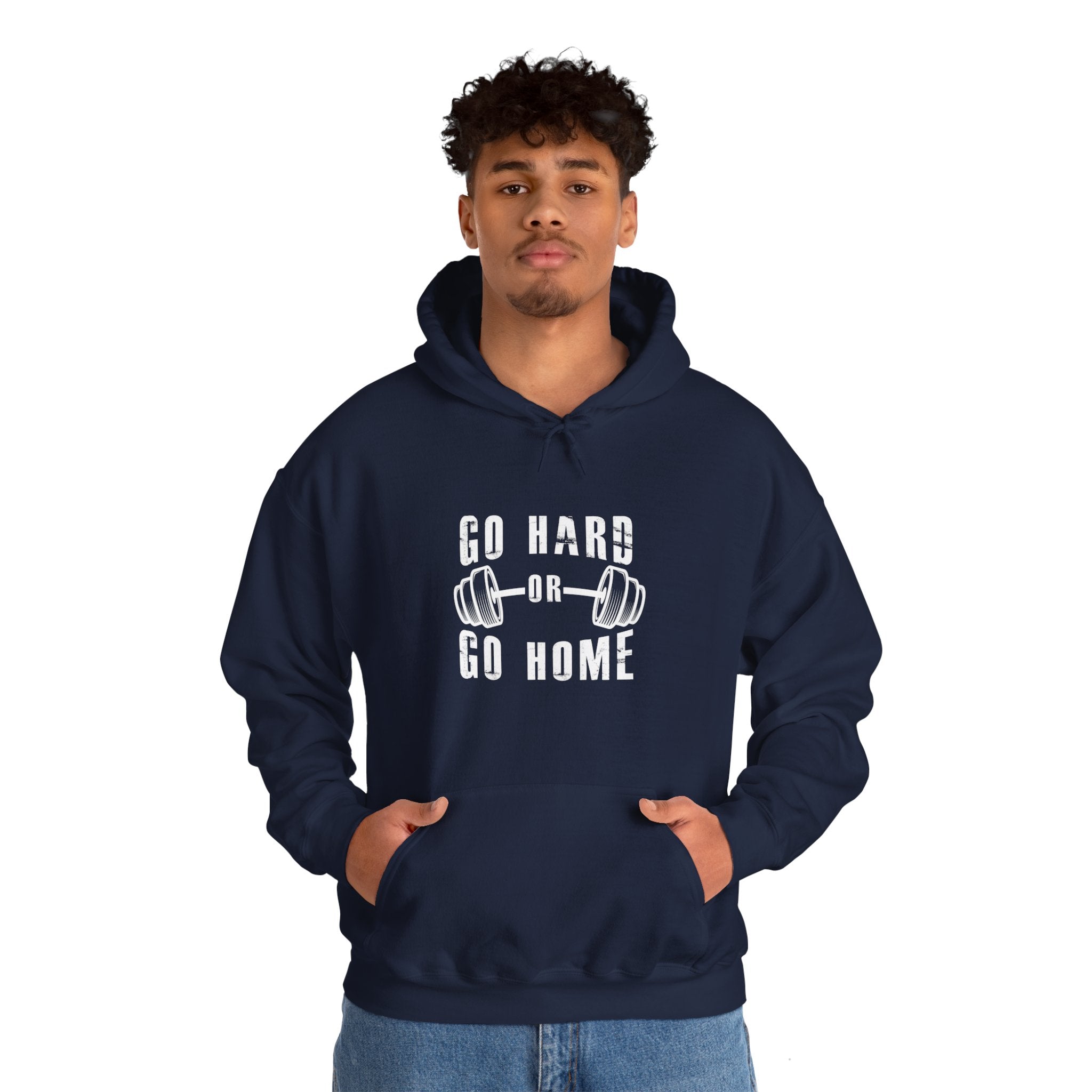 "Go Hard Go Home" Unisex Heavy Blend™ Hooded Sweatshirt