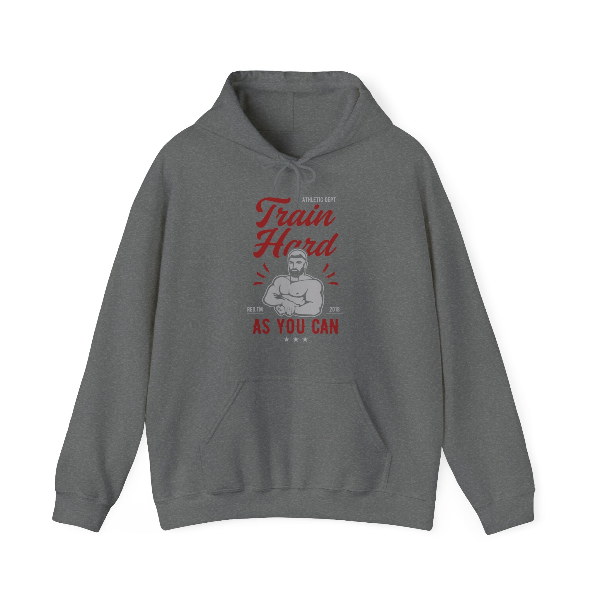 "Train Hard As You Can"  Unisex Heavy Blend™ Hooded Sweatshirt