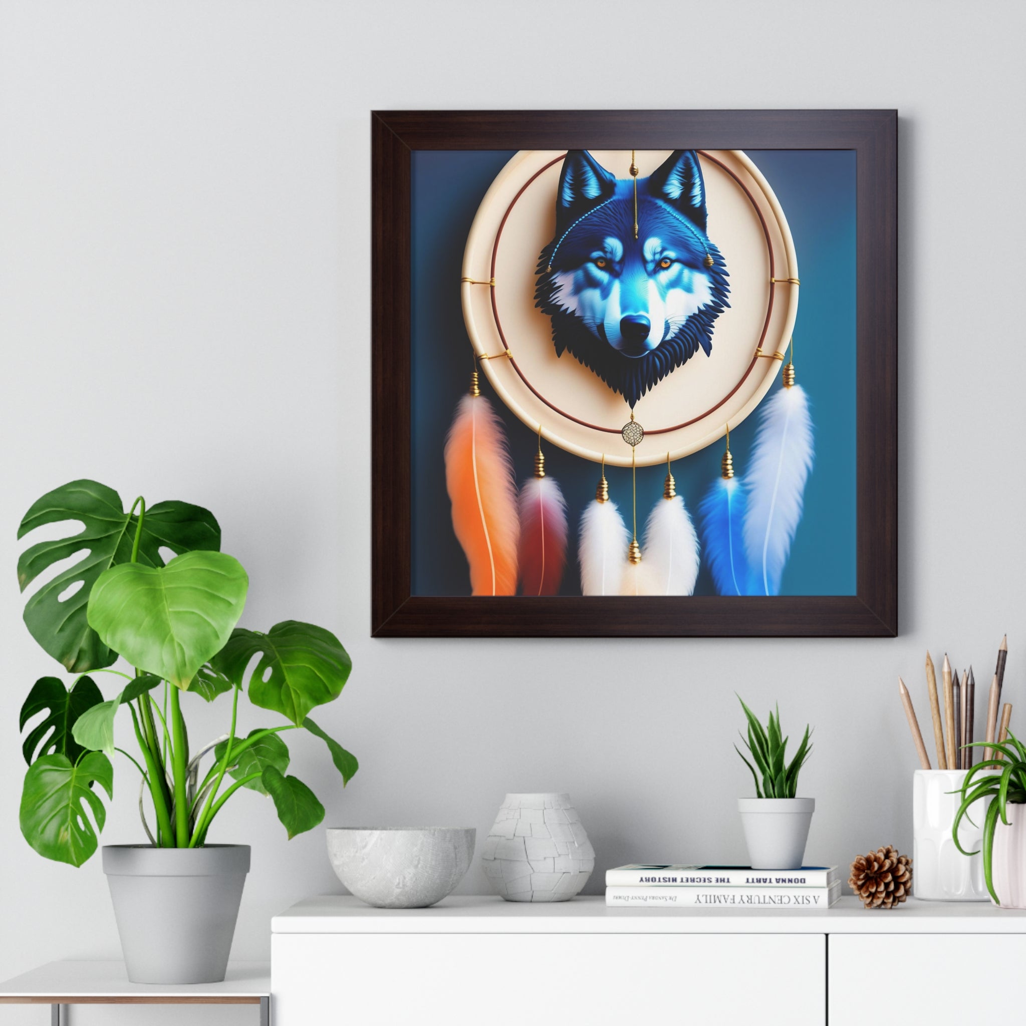 "BOHO" Framed Vertical Poster