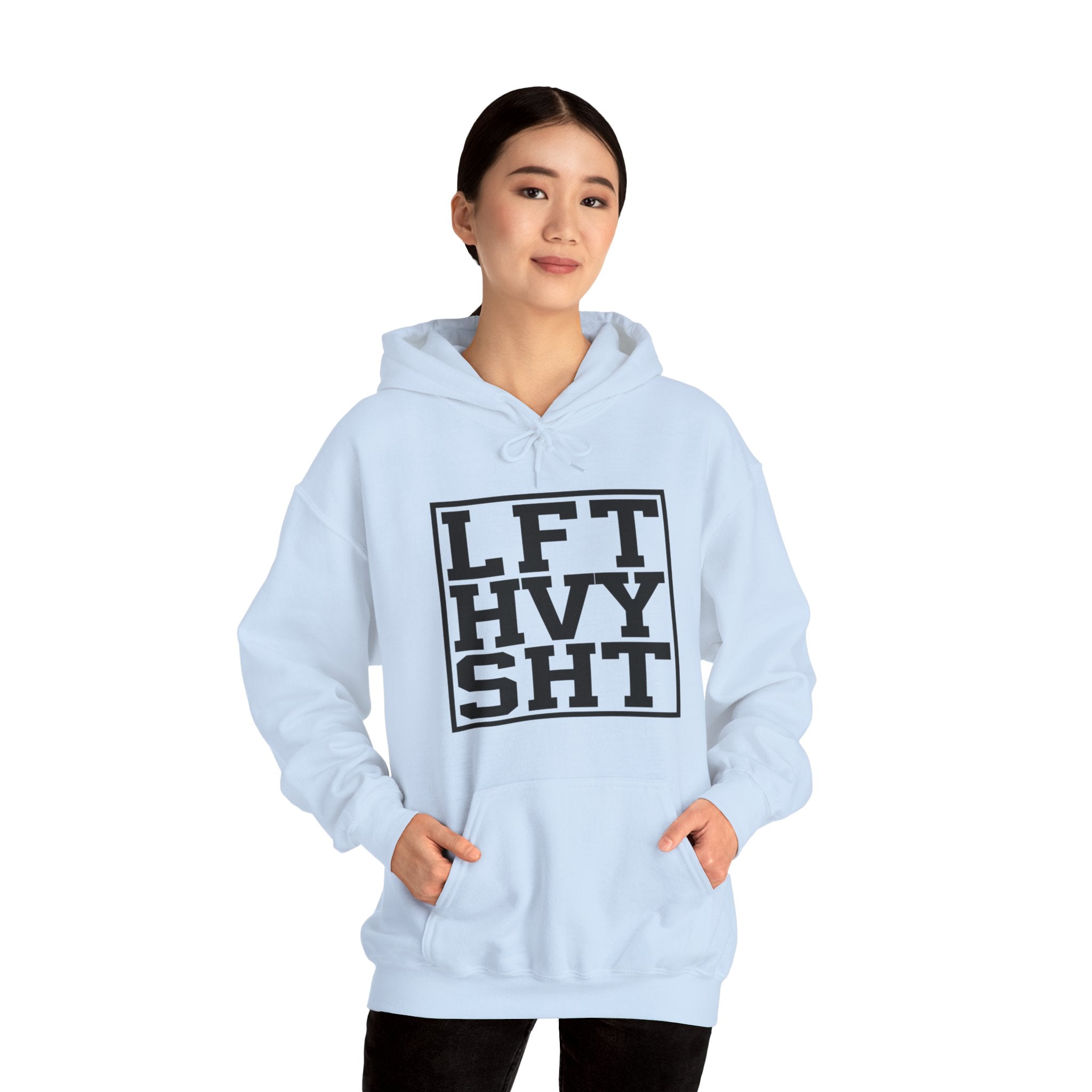 "Lift Heavy Shit" Unisex Heavy Blend™ Hooded Sweatshirt