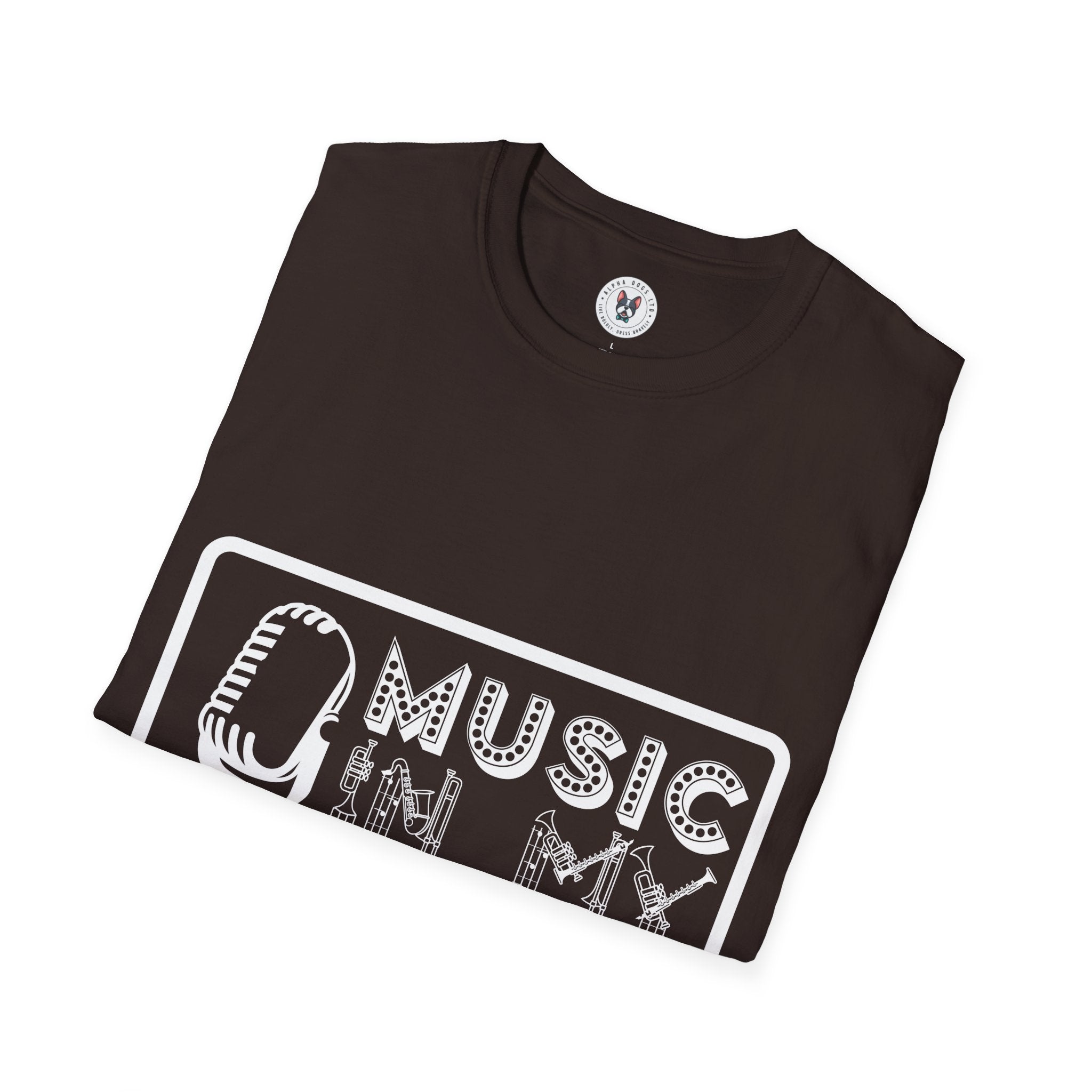 "Music In My Mind" Unisex Soft style T-Shirt