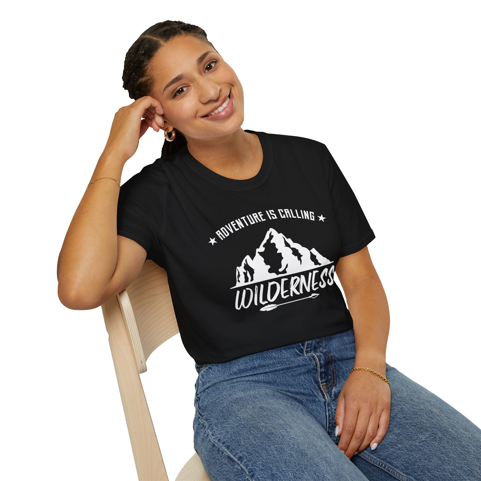 "Adventure Is Calling" Unisex Soft Style T-Shirt