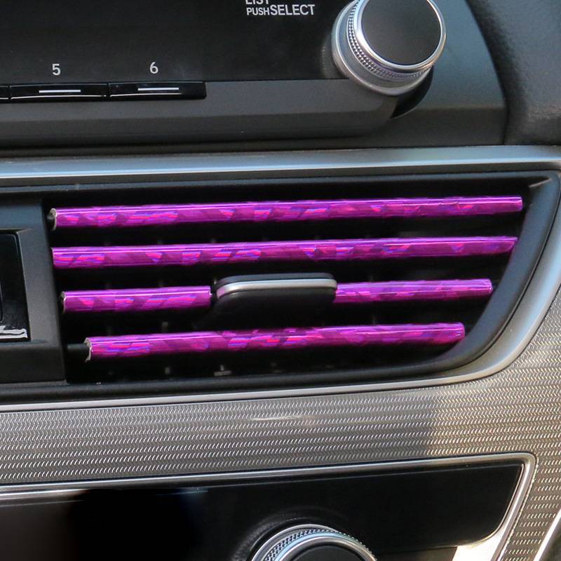 Automobile air outlet decorative strip