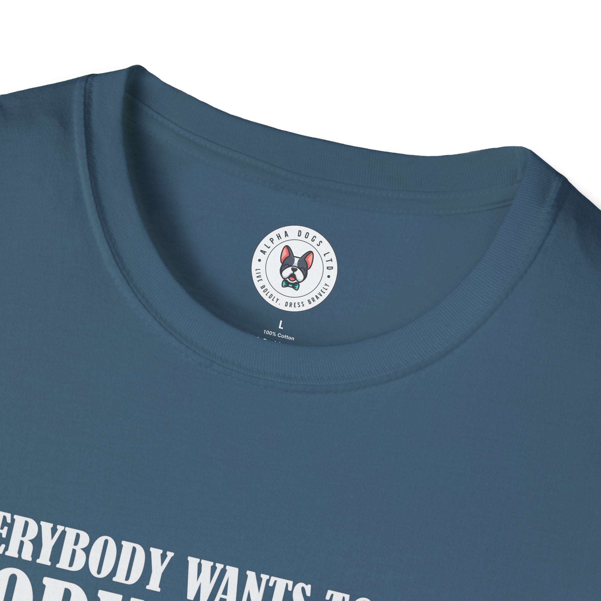 "Everybody Wants To Be A BodyBuilder" Unisex Soft style T-Shirt