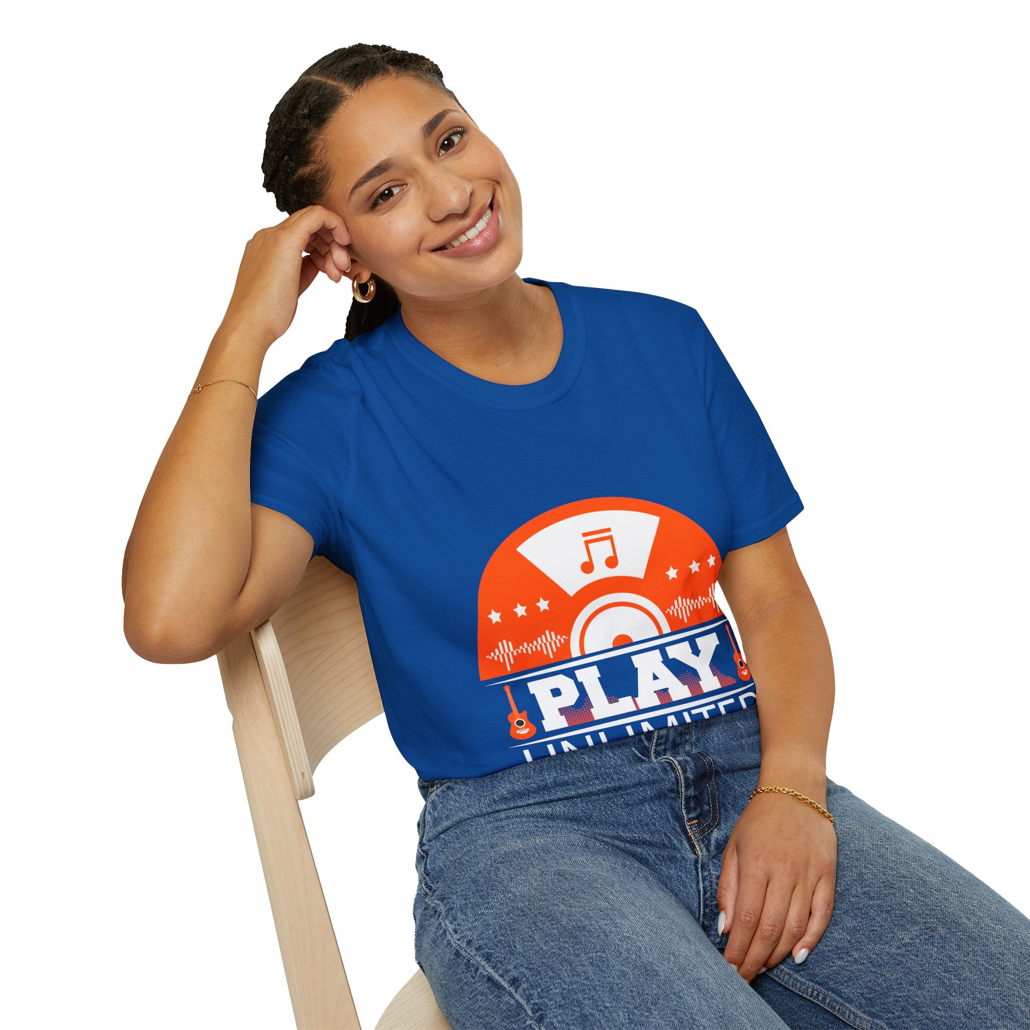 "Play Unlimited" Unisex Soft style T-Shirt