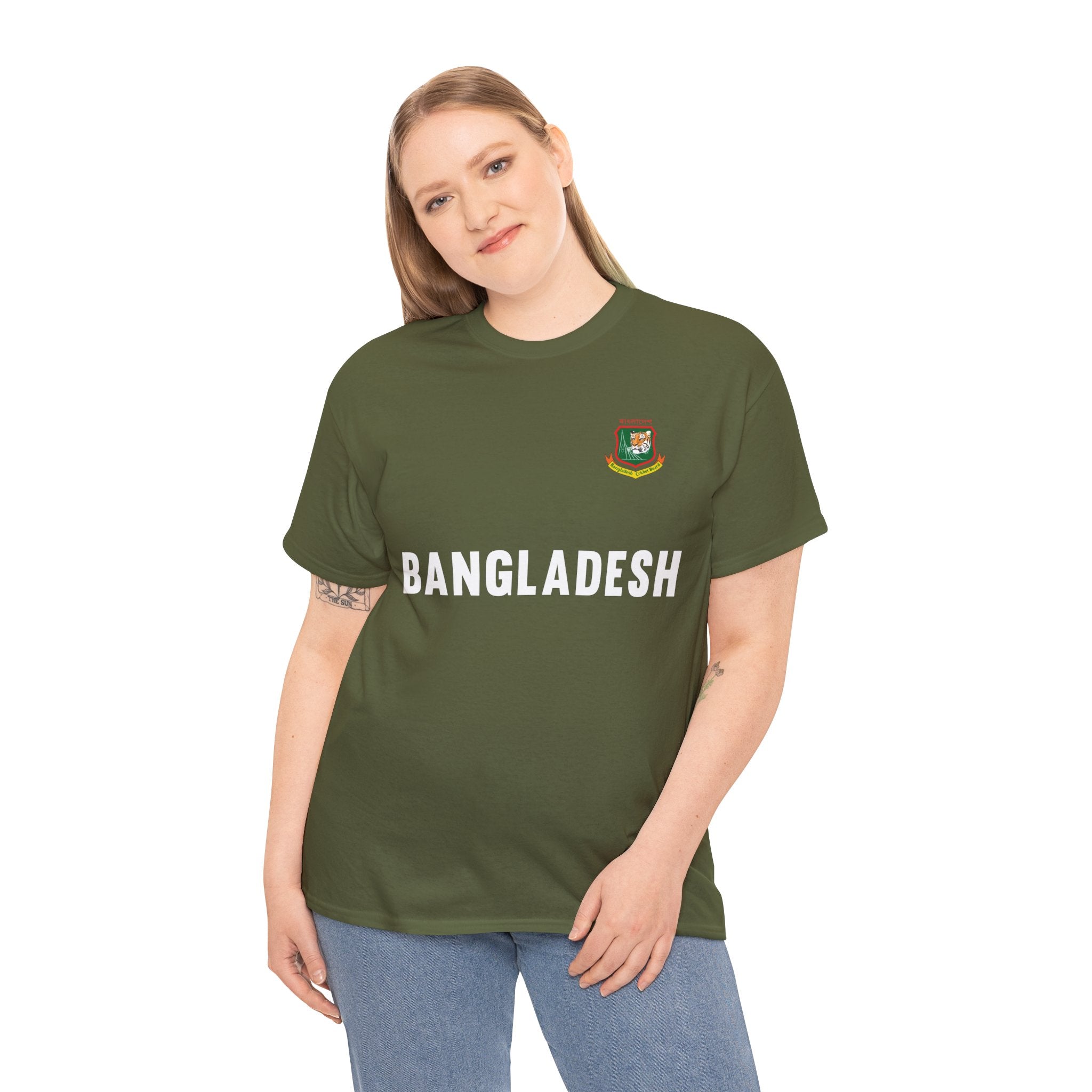 Bangladesh Unisex Heavy Cotton Tee