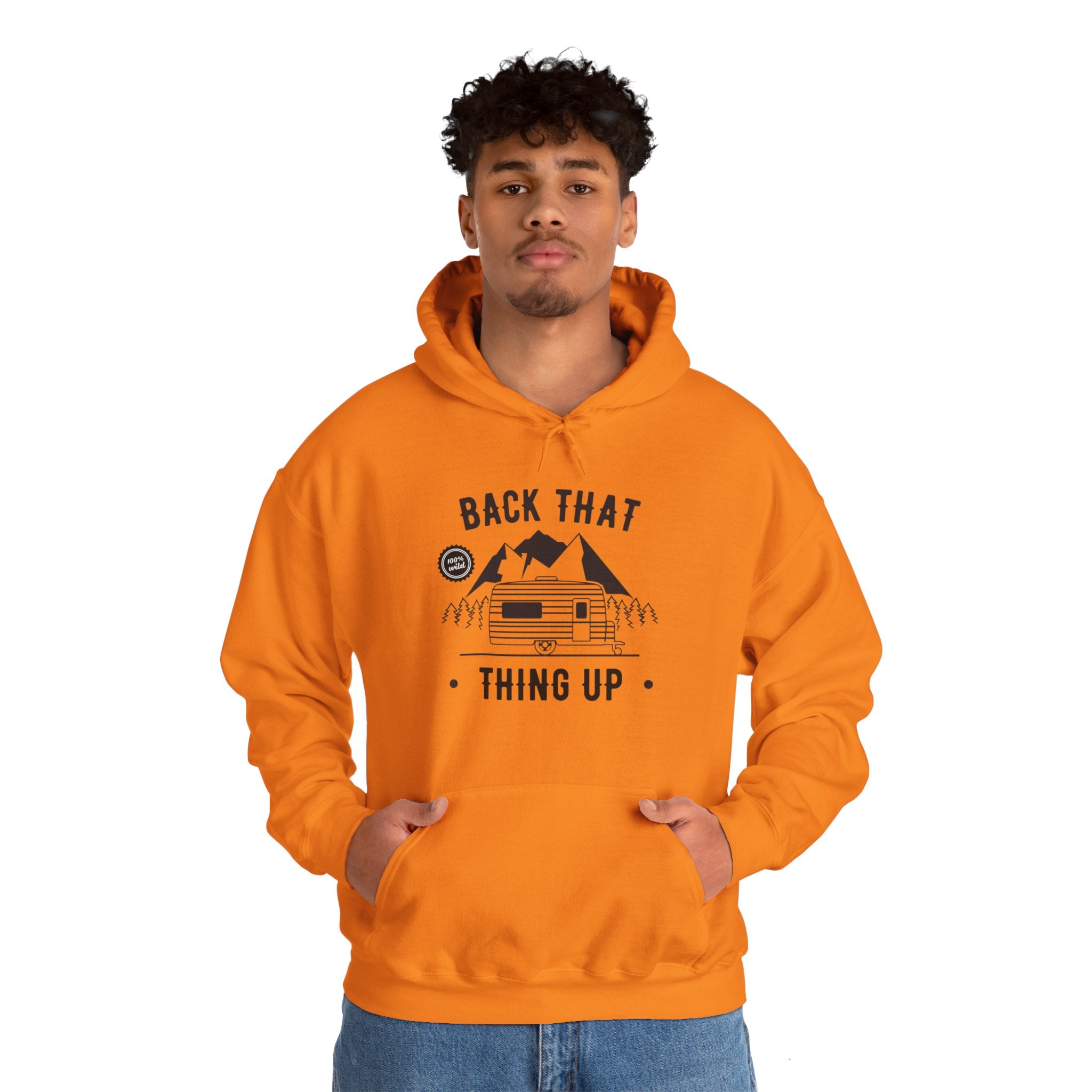 "Back That Thing Up" Unisex Heavy Blend™ Hooded Sweatshirt