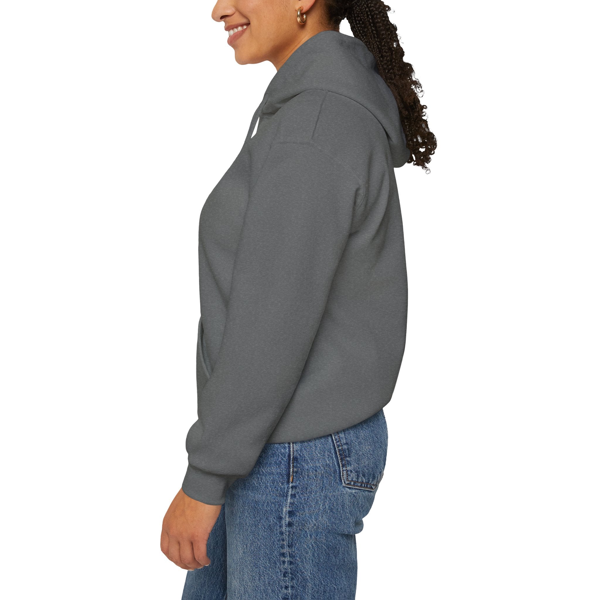 "To enjoy the glow of good health, you must exercise"  Unisex Heavy Blend™ Hooded Sweatshirt