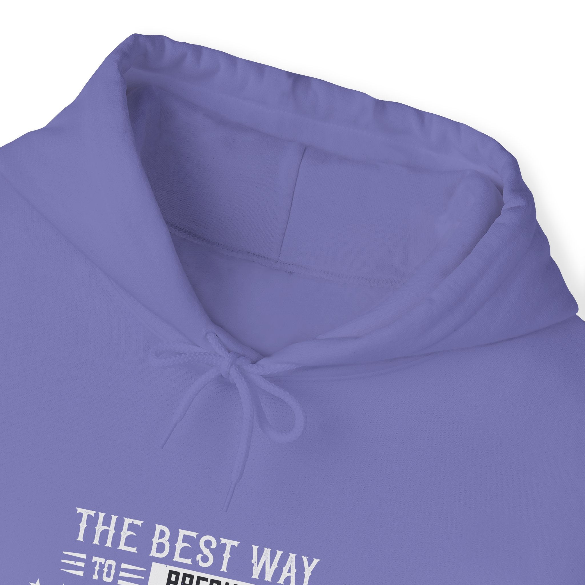 "The best way to predict the future is to create it" Unisex Heavy Blend™ Hooded Sweatshirt