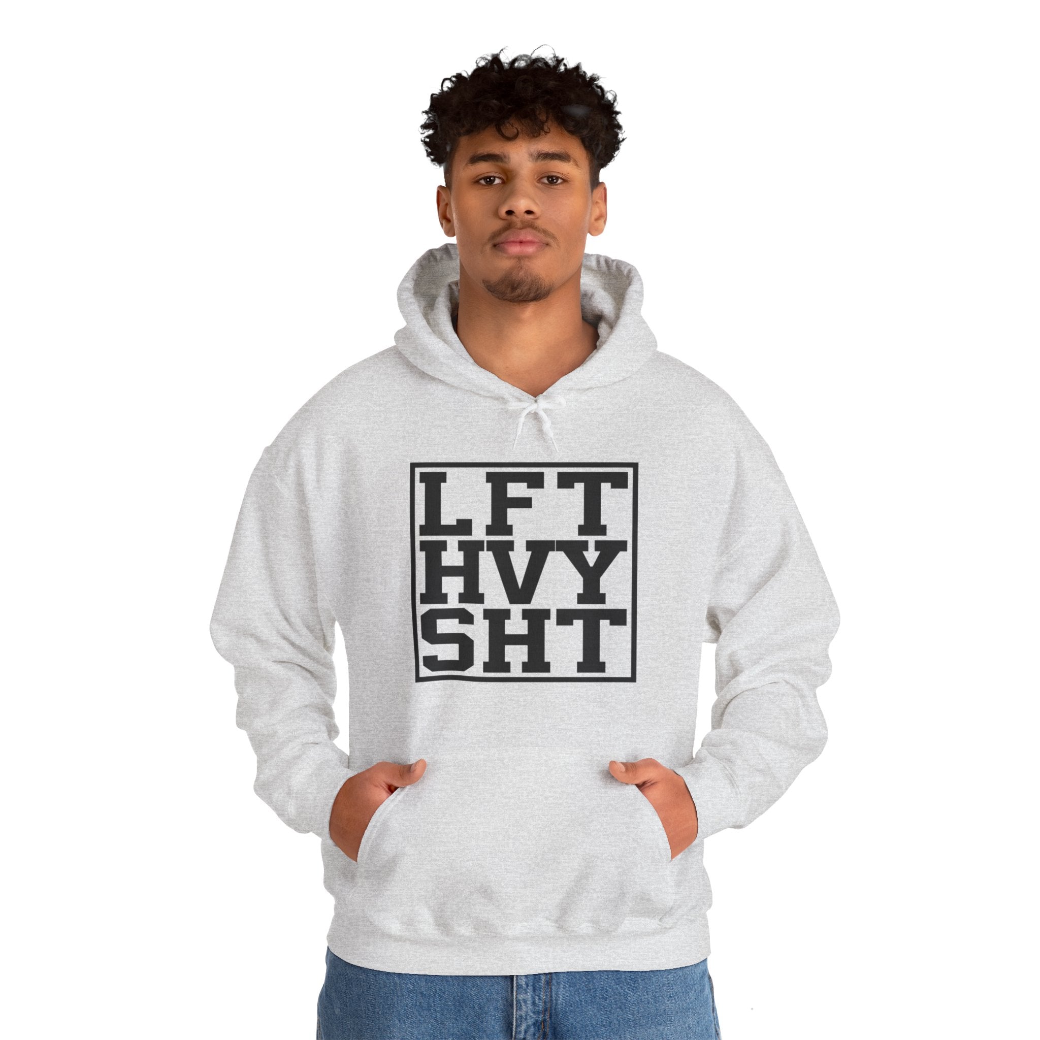 "Lift Heavy Shit" Unisex Heavy Blend™ Hooded Sweatshirt