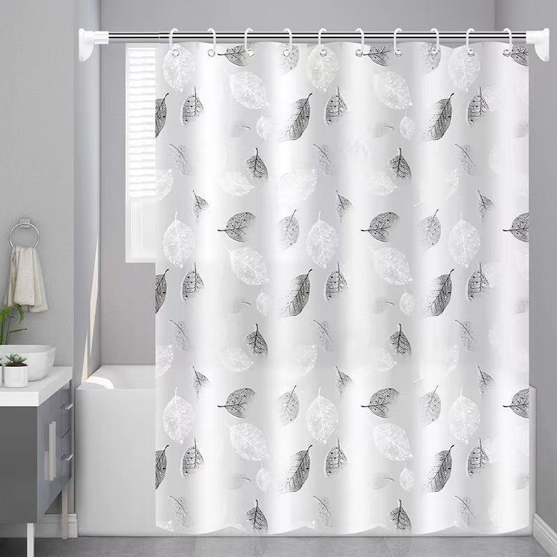 Bathroom Bath Waterproof Mildew-proof PEVA Shower Curtain