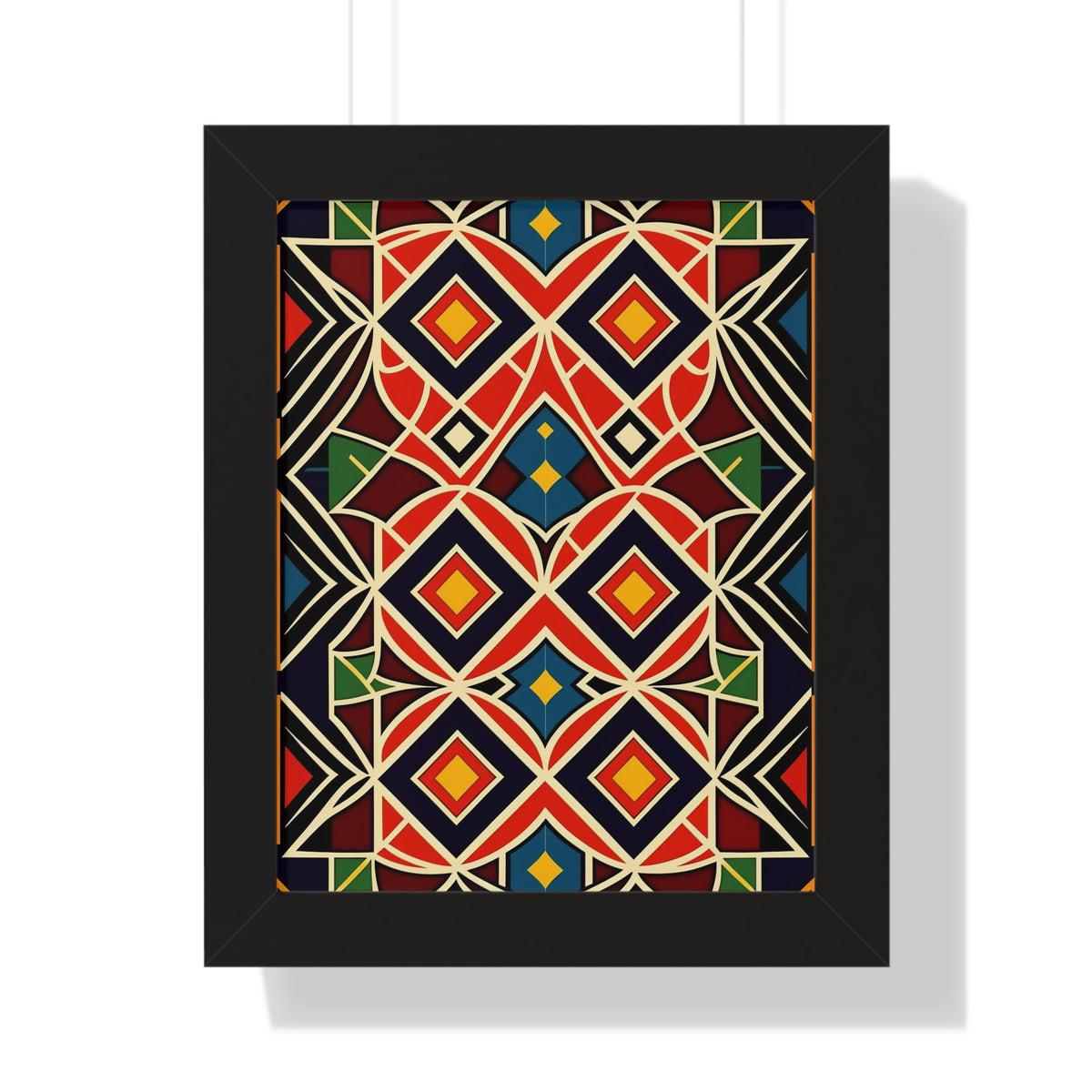 "BOHO" Framed Vertical Poster