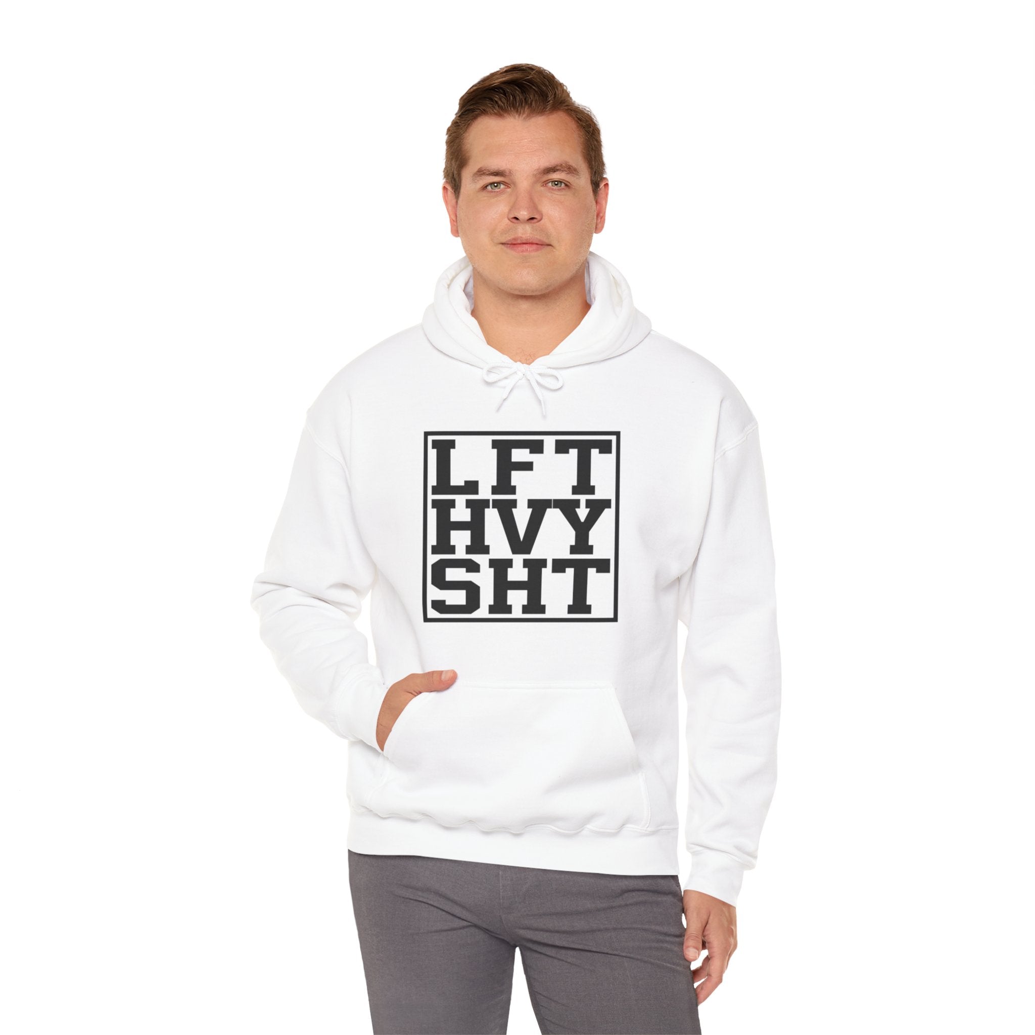 "Lift Heavy Shit" Unisex Heavy Blend™ Hooded Sweatshirt