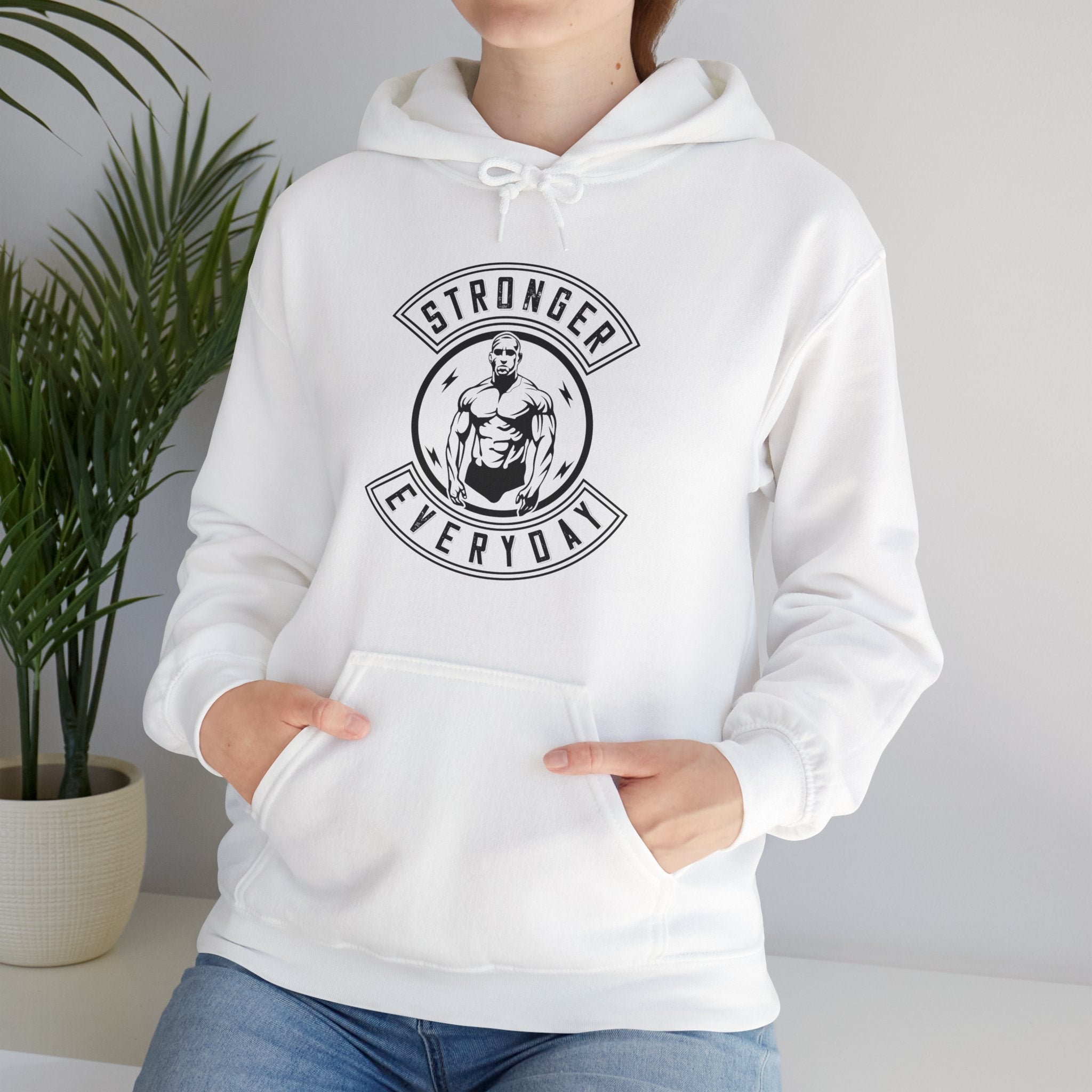 "Stronger Everyday" Unisex Heavy Blend™ Hooded Sweatshirt