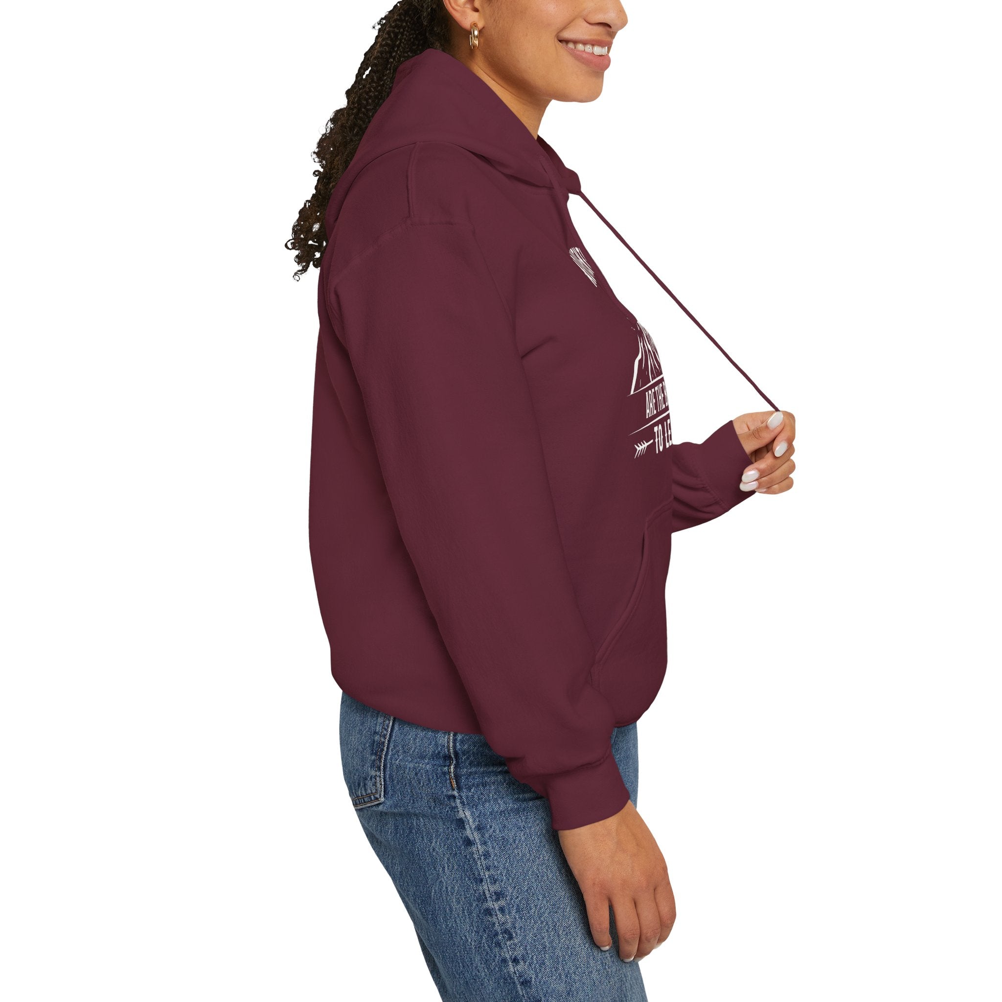 "Adventures Are The Best Way To Learn" Unisex Heavy Blend™ Hooded Sweatshirt