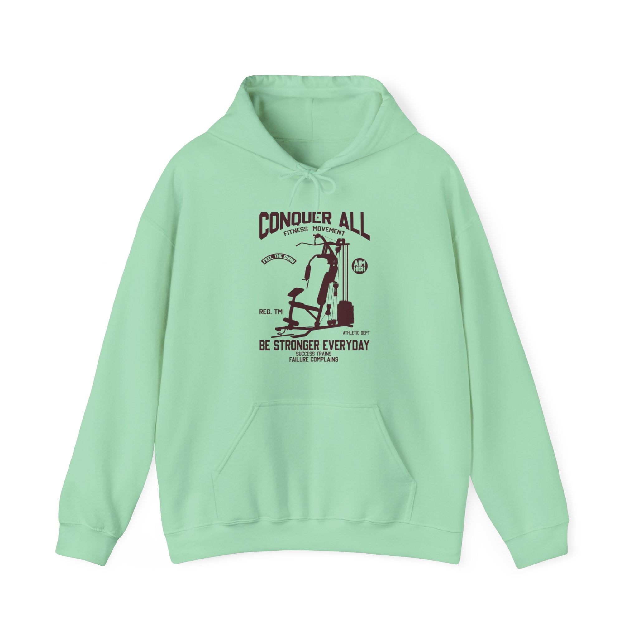 "Conquer All Be Stronger Everyday" Unisex Heavy Blend™ Hooded Sweatshirt