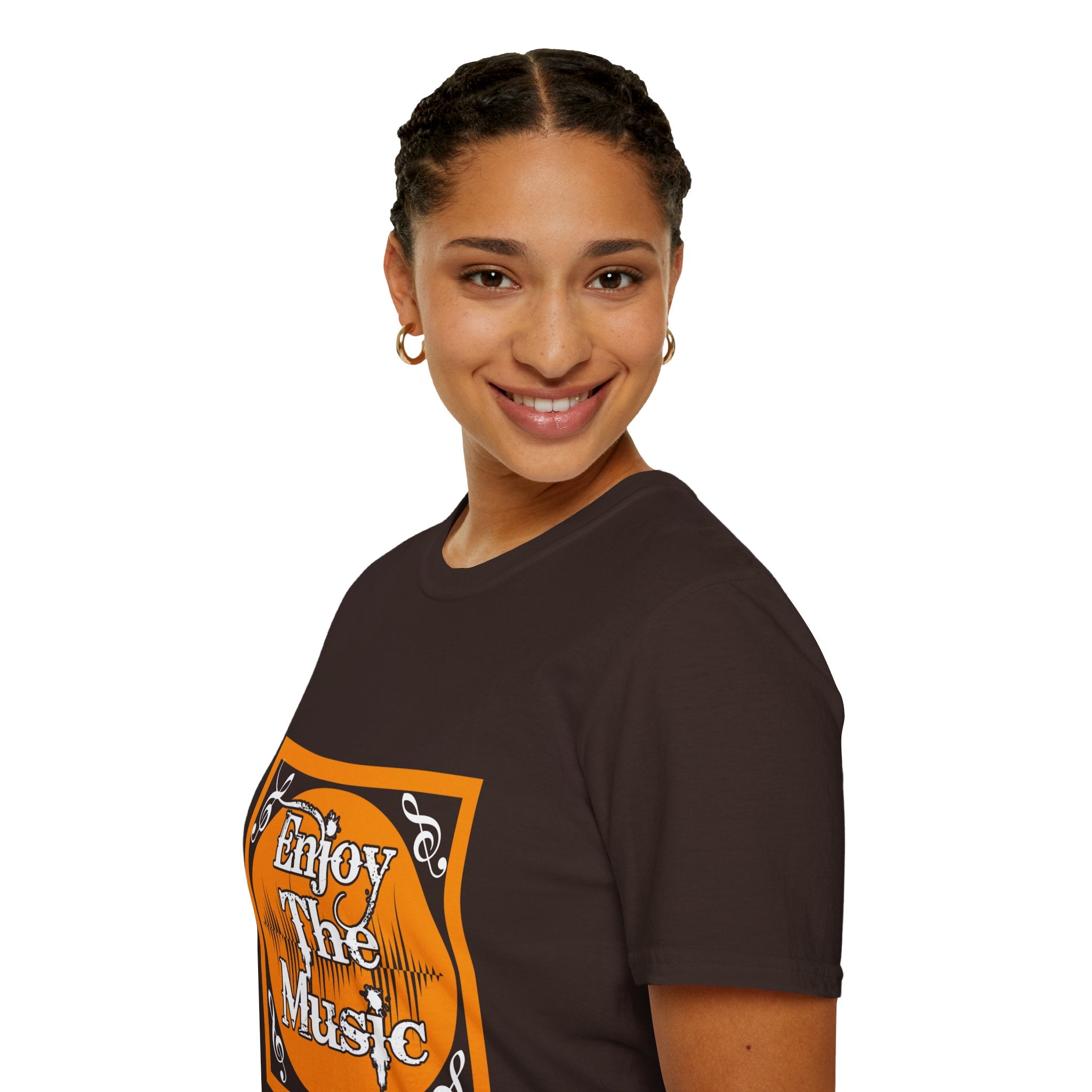 "Enjoy The Music" Unisex Soft style T-Shirt