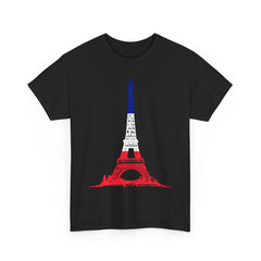 Eiffel Tower Unisex Heavy Cotton Tee