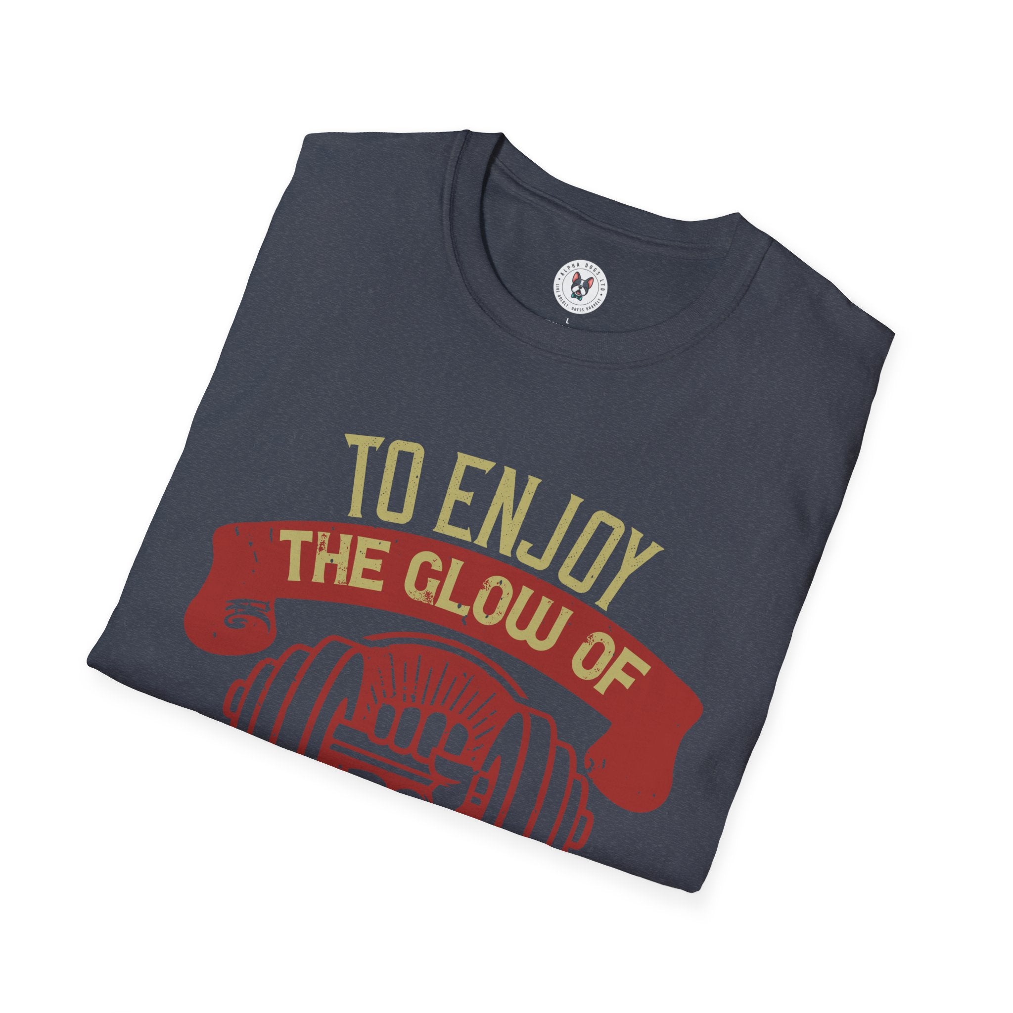 "To enjoy the glow of good health, you must exercise" Unisex Soft style T-Shirt