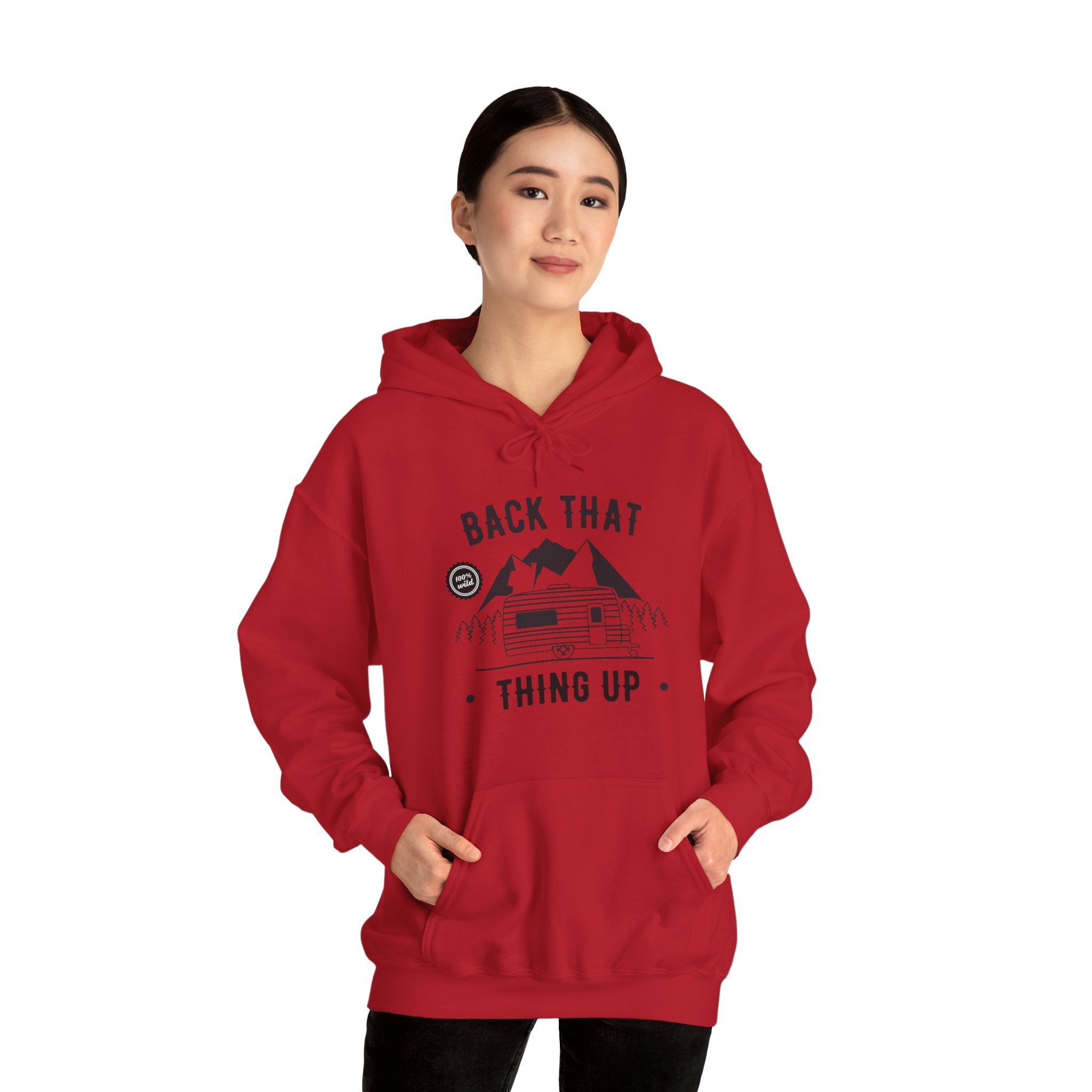 "Back That Thing Up" Unisex Heavy Blend™ Hooded Sweatshirt