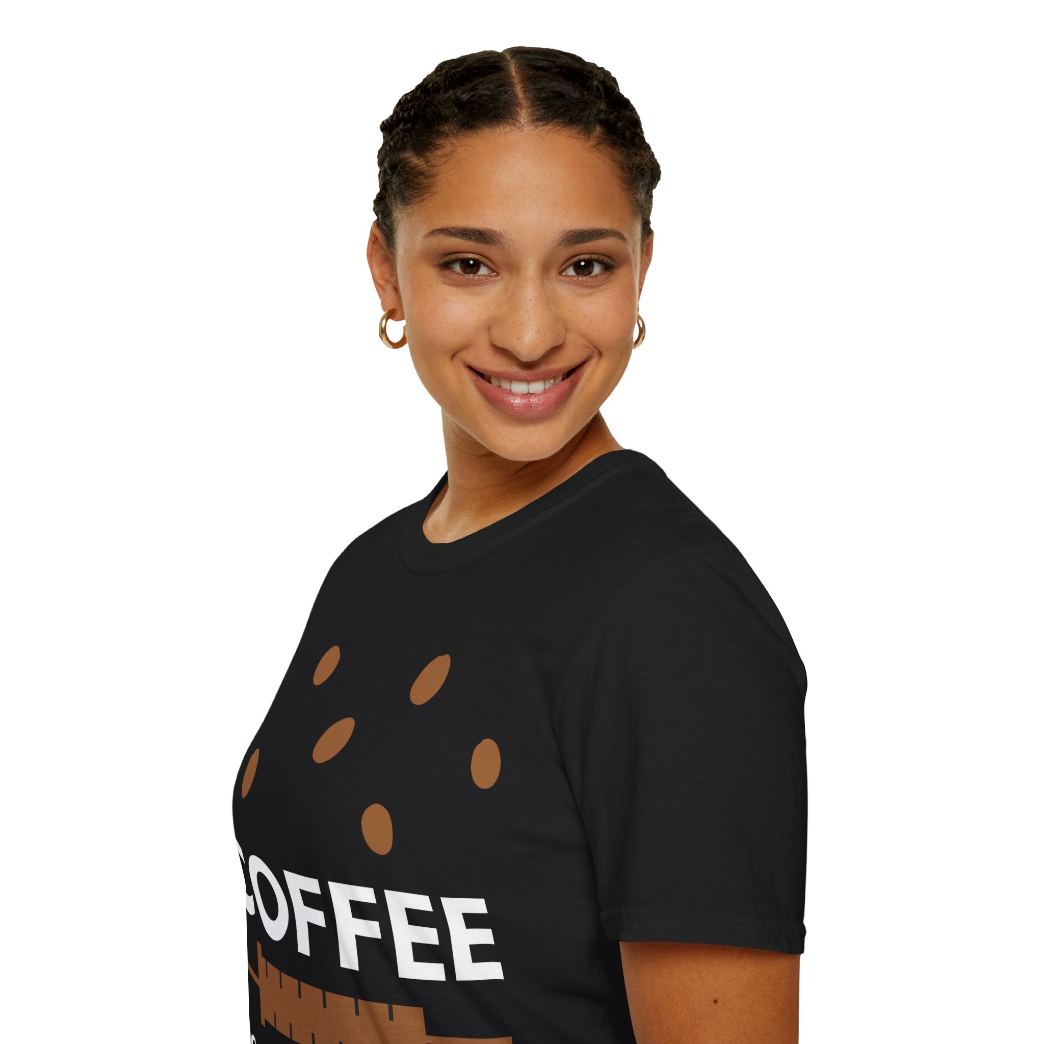 "COFFEE IS MY VACCINE" Unisex Soft style T-Shirt