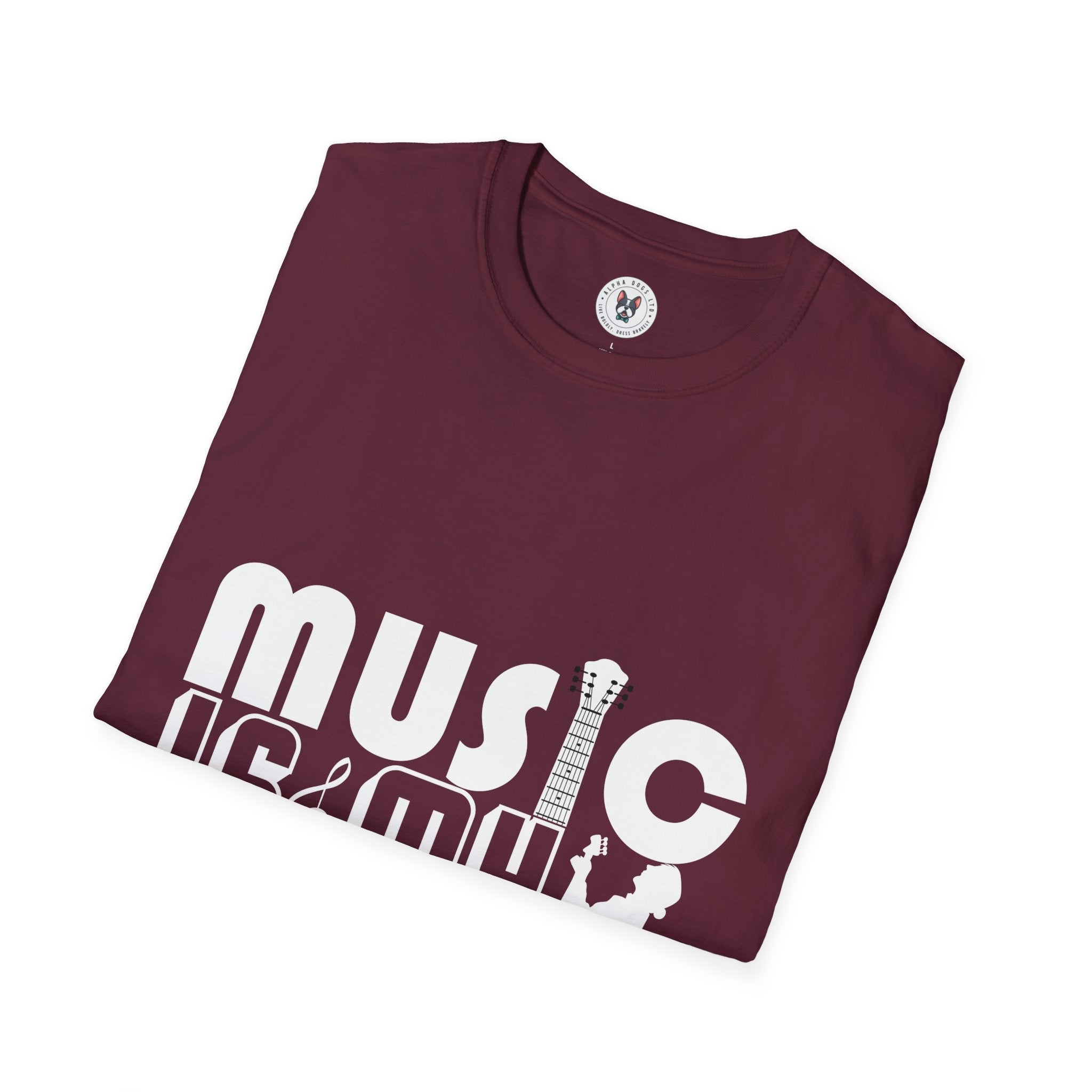 "Music In My Life" Unisex Soft style T-Shirt