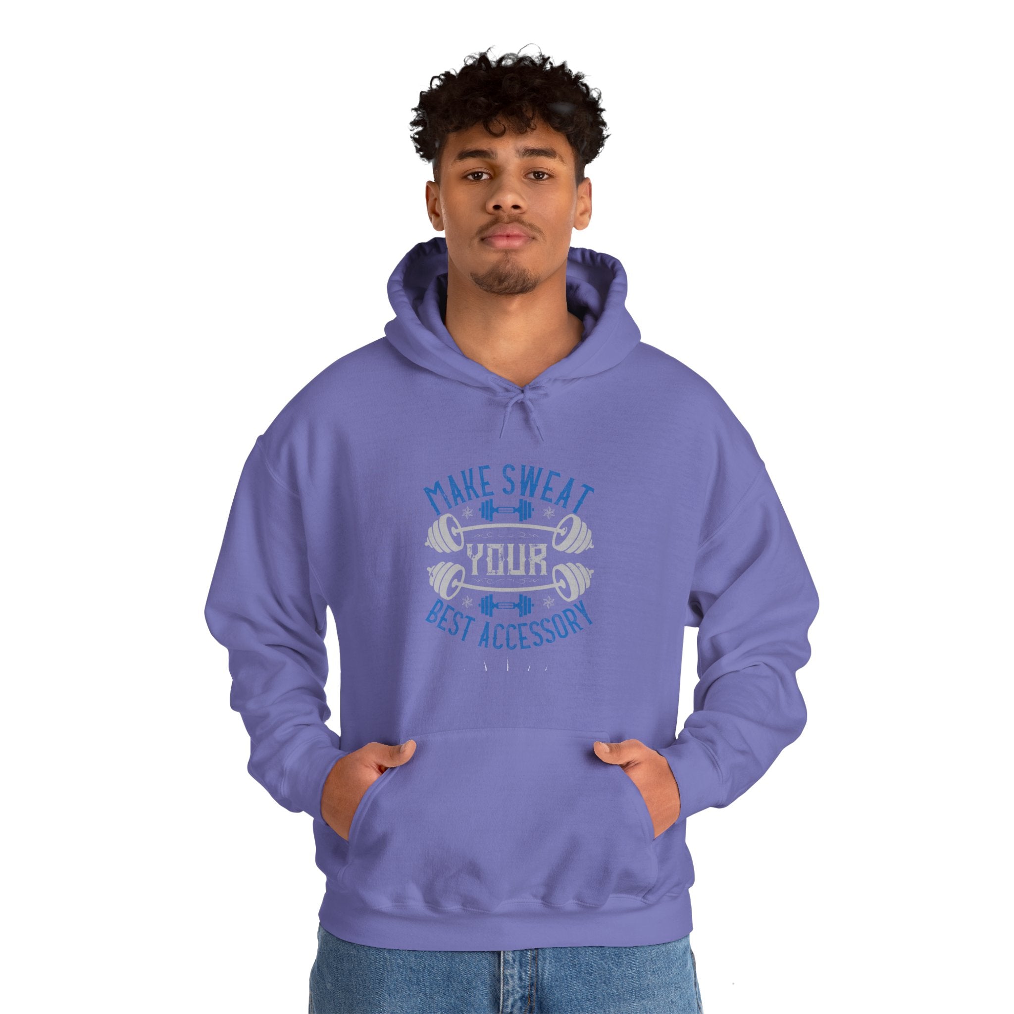 "Make Sweat Your Best Accessory" Unisex Heavy Blend™ Hooded Sweatshirt