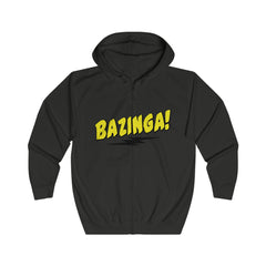 BAZINGA! Unisex Full Zip Hoodie