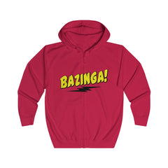 BAZINGA! Unisex Full Zip Hoodie