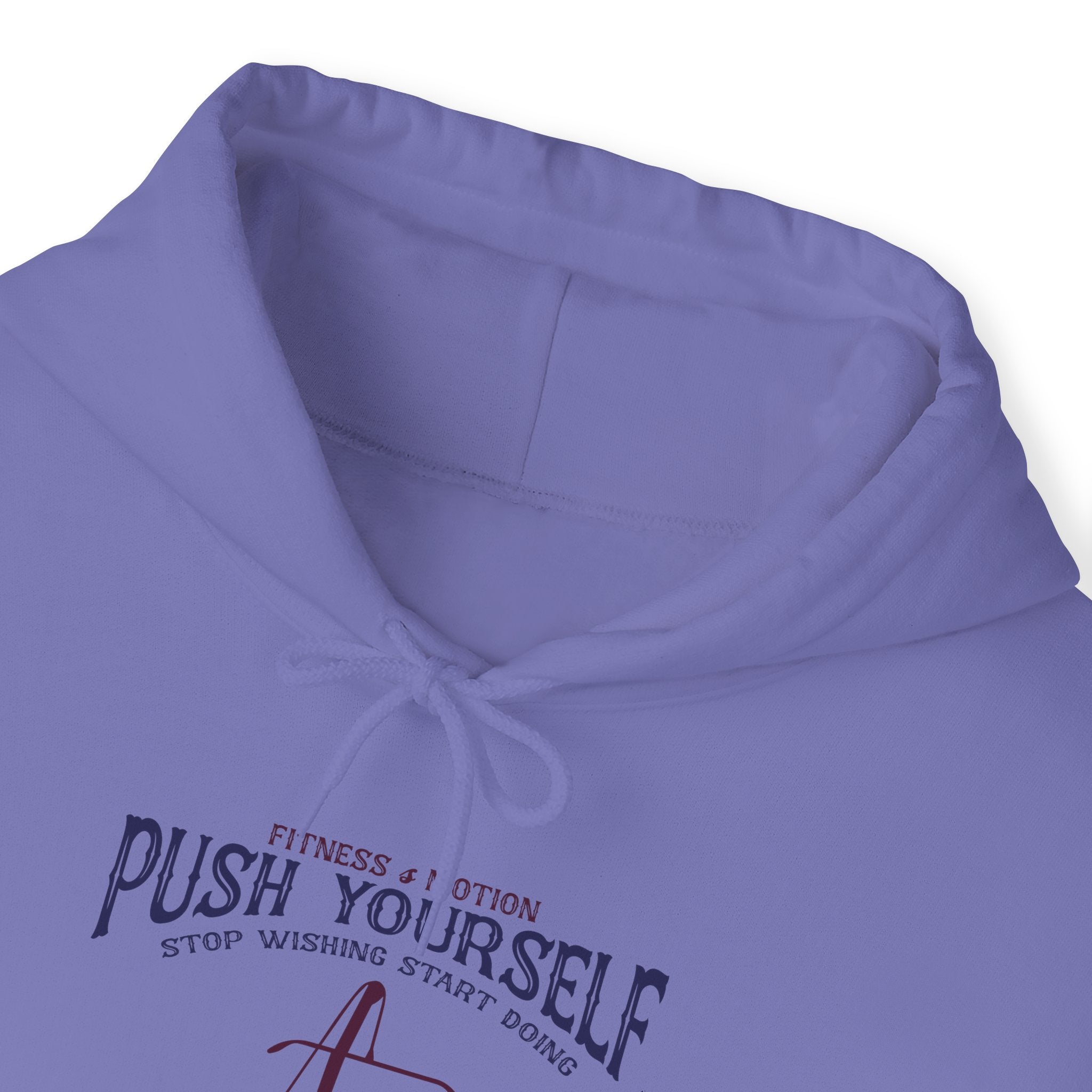 "Push Yourself"  Unisex Heavy Blend™ Hooded Sweatshirt