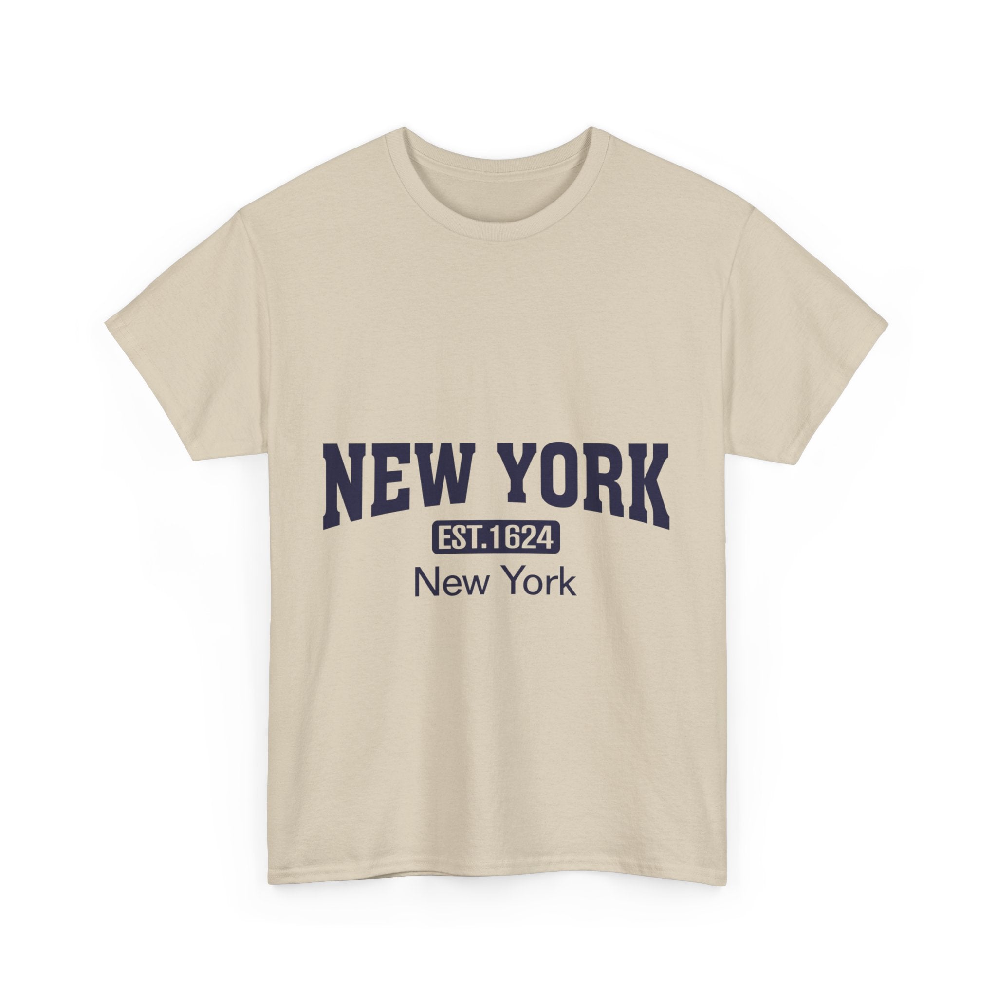 New York Unisex Heavy Cotton Tee