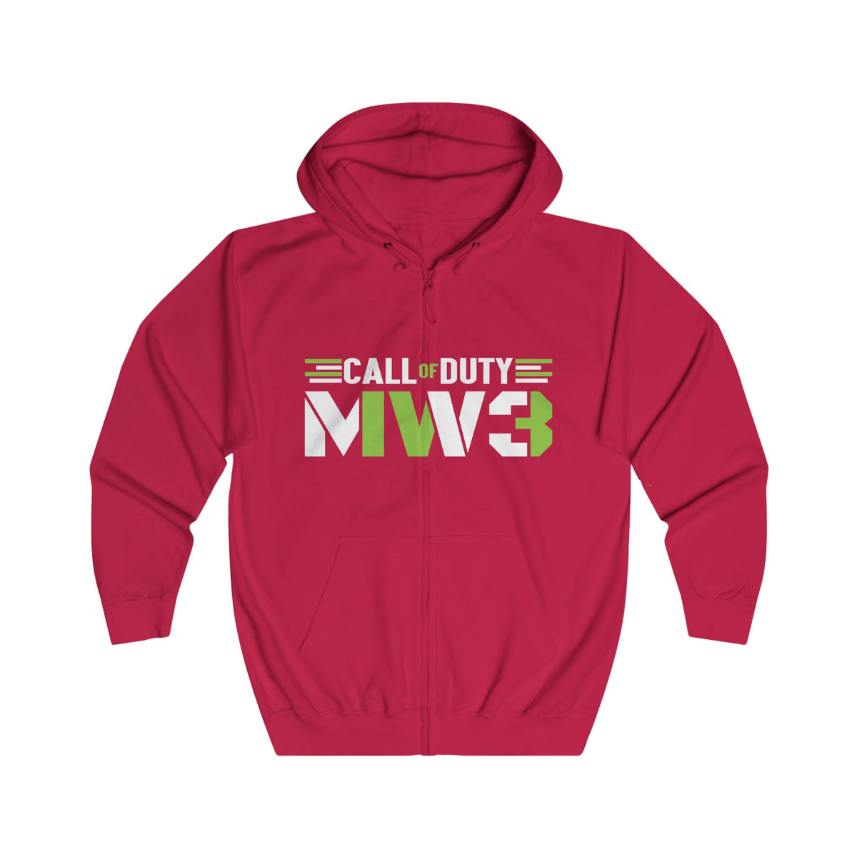 Call of Duty MW3 Unisex Full Zip Hoodie