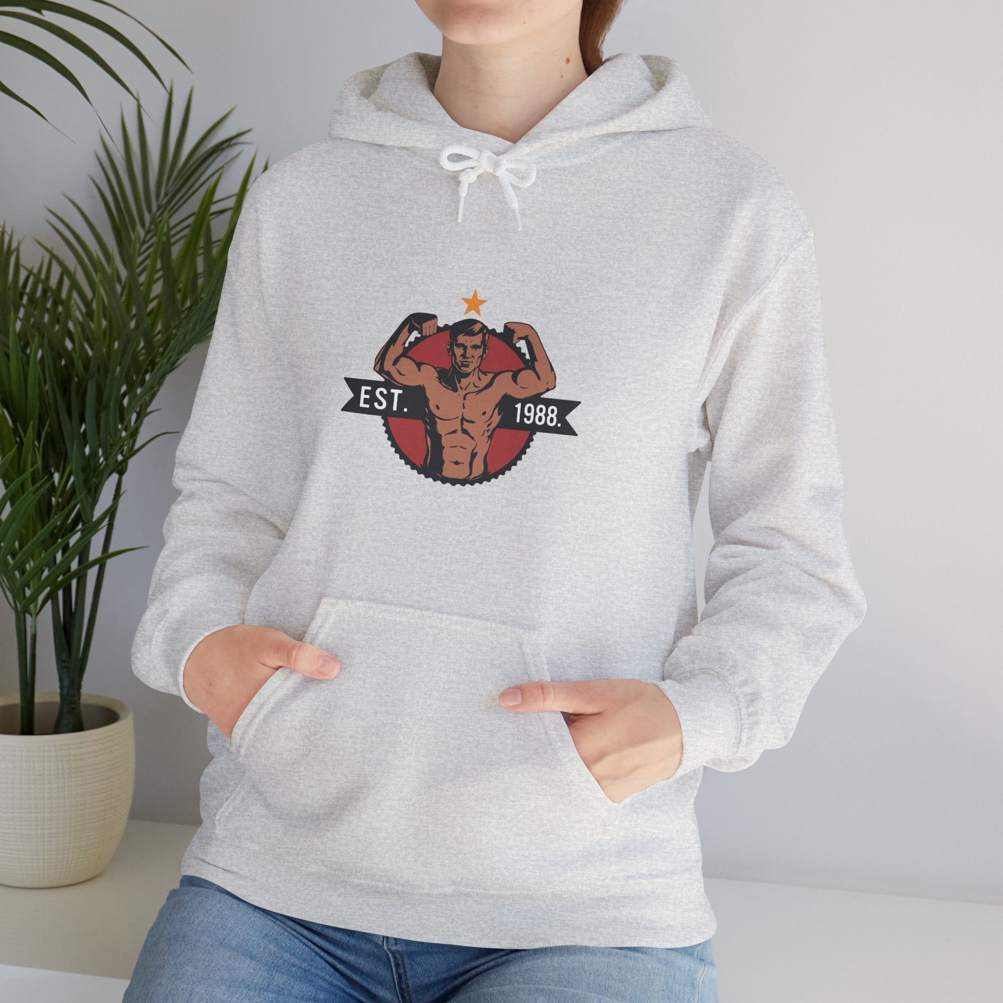 "Gym Life Since 1988" Unisex Heavy Blend™ Hooded Sweatshirt