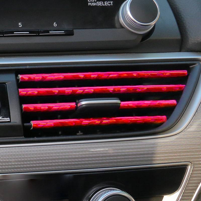 Automobile air outlet decorative strip