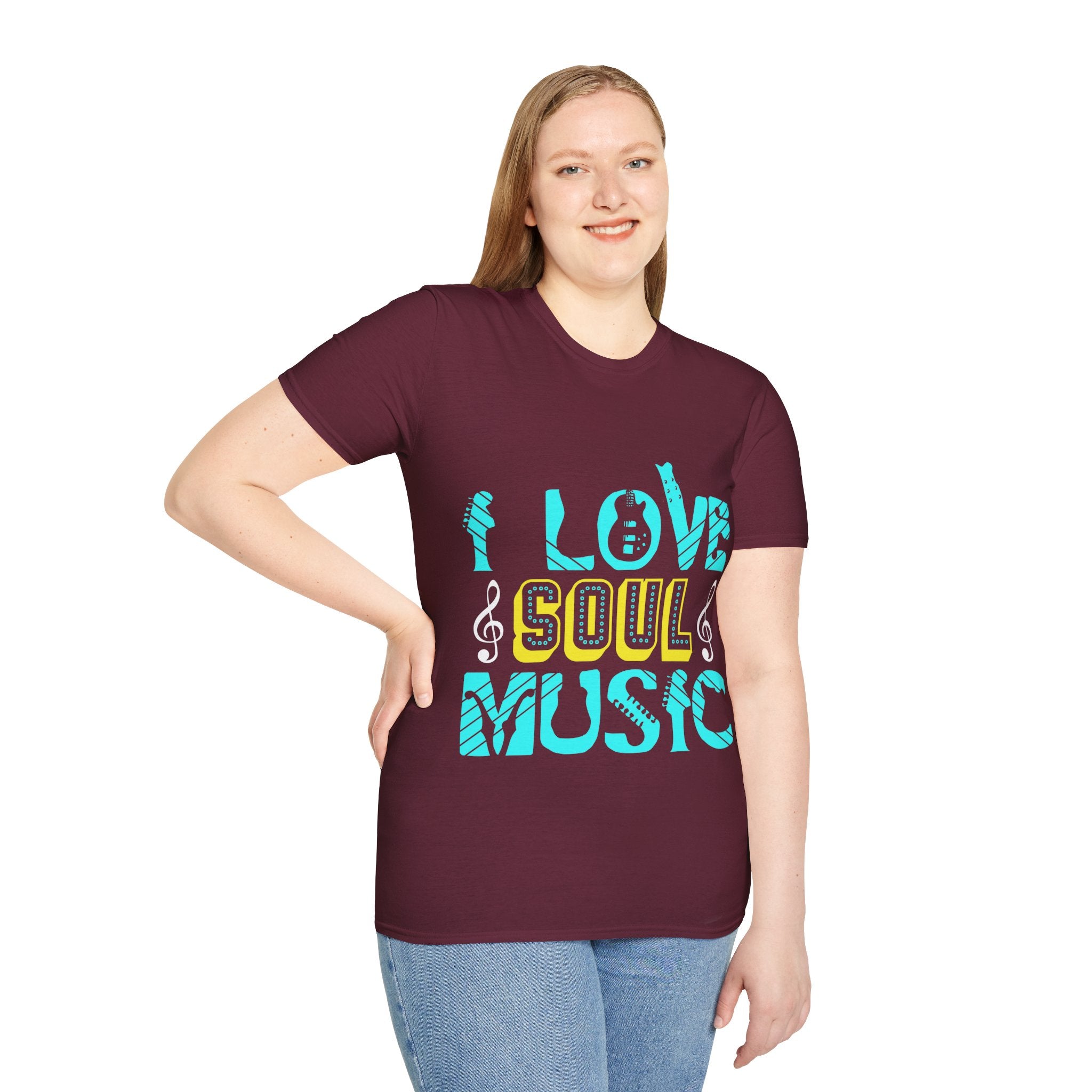 "I Love Soul Music" Unisex Soft style T-Shirt