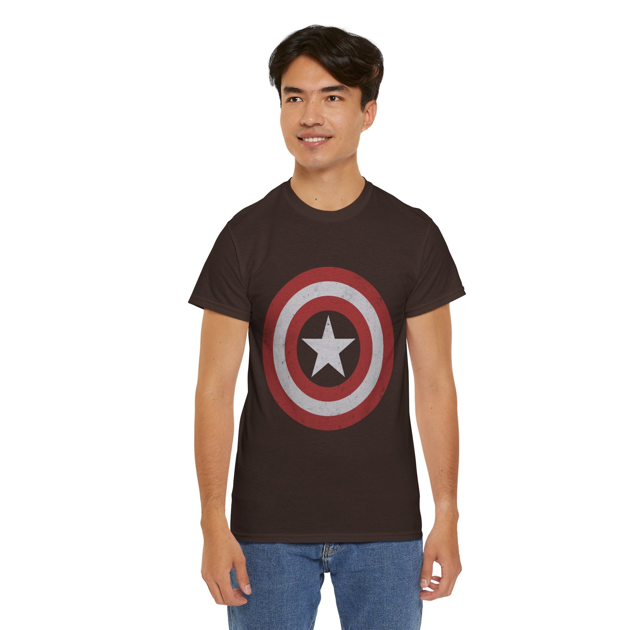 "Captain America" Unisex Heavy Cotton Tee