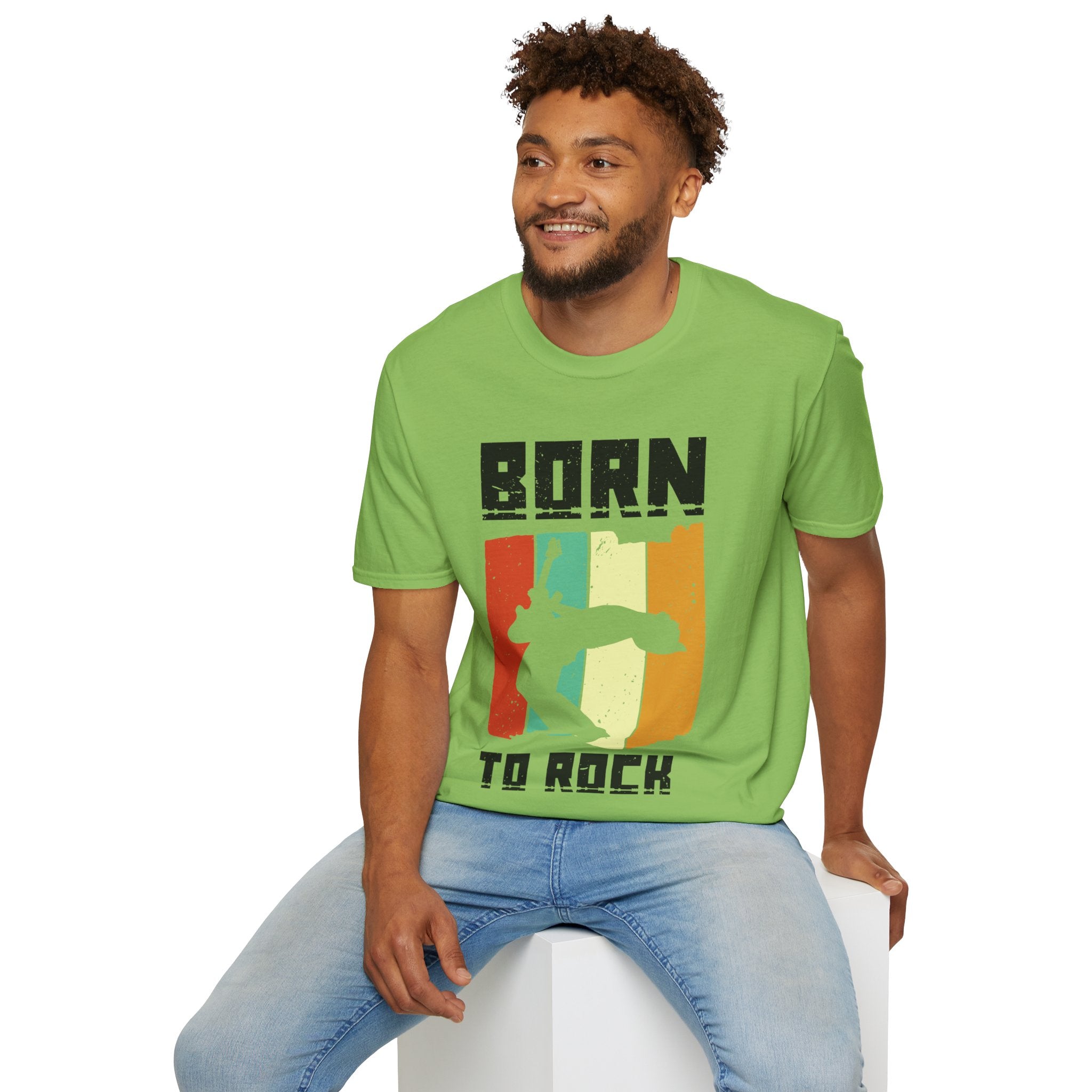 "Born To Rock"  Unisex Soft style T-Shirt