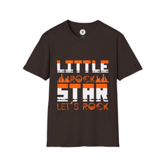 "Little Rock Star Lets Rock" Unisex Soft style T-Shirt