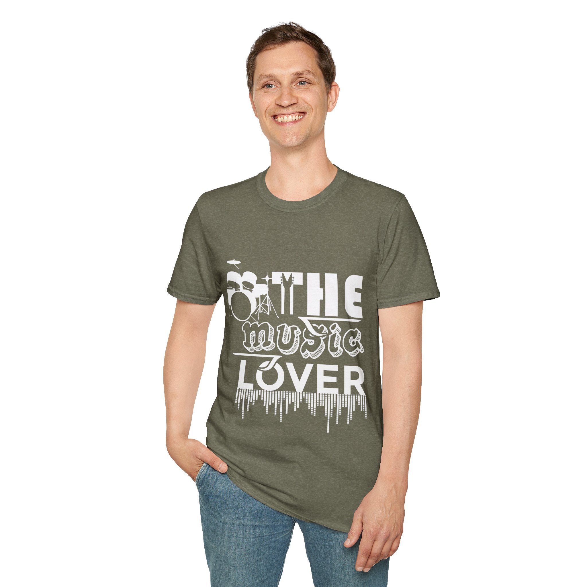 "The Music Lover" Unisex Soft style T-Shirt