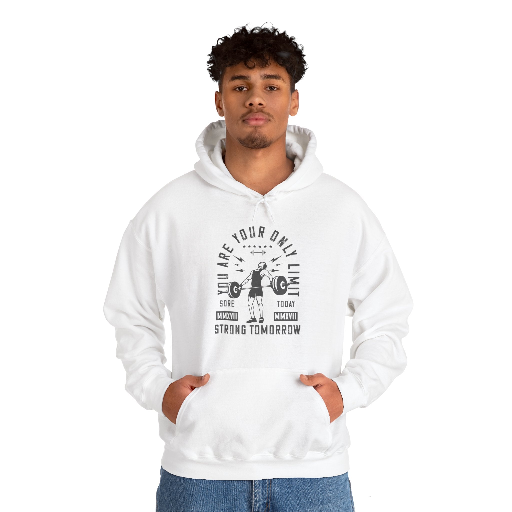 "You Are Your Only Limit" Unisex Heavy Blend™ Hooded Sweatshirt