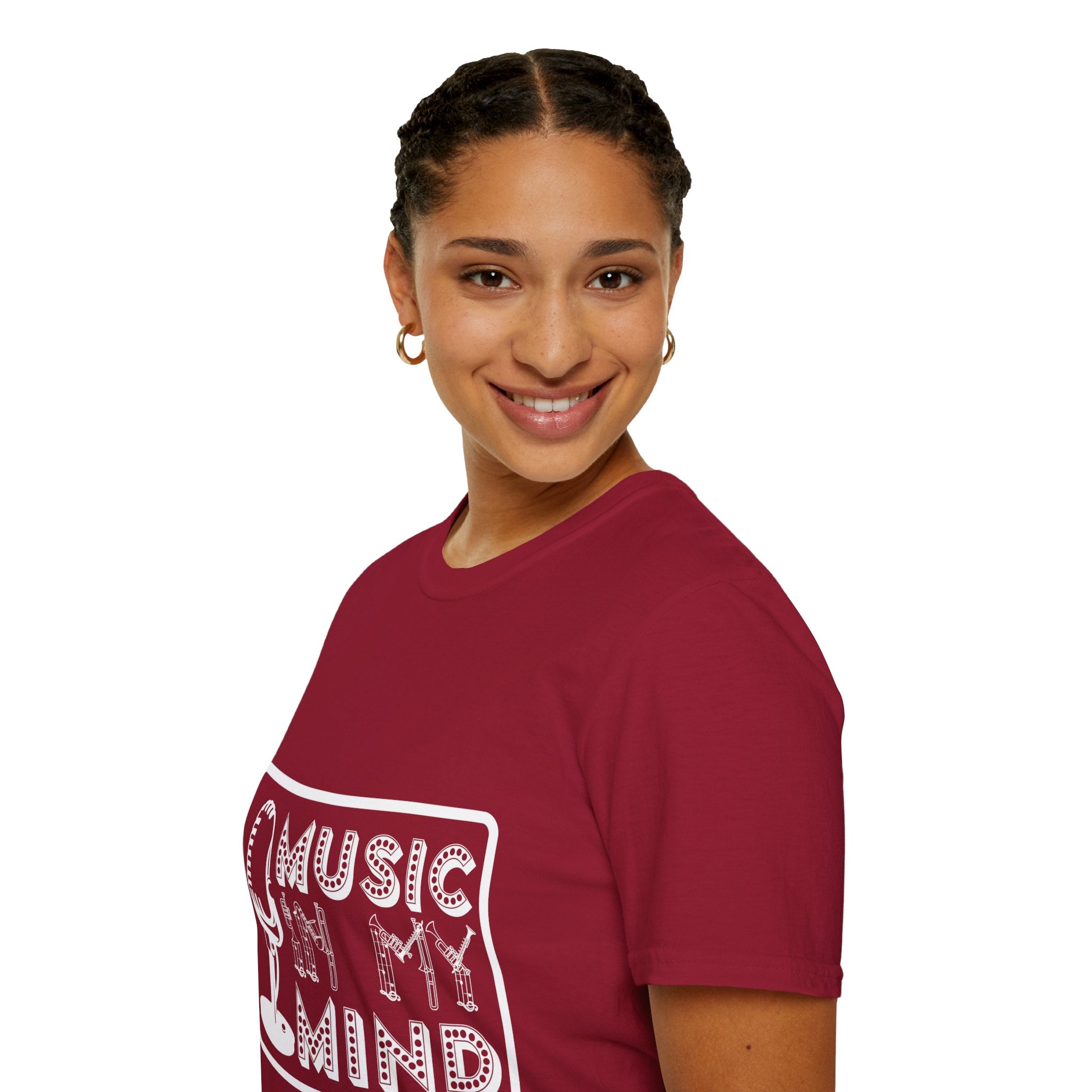 "Music In My Mind" Unisex Soft style T-Shirt