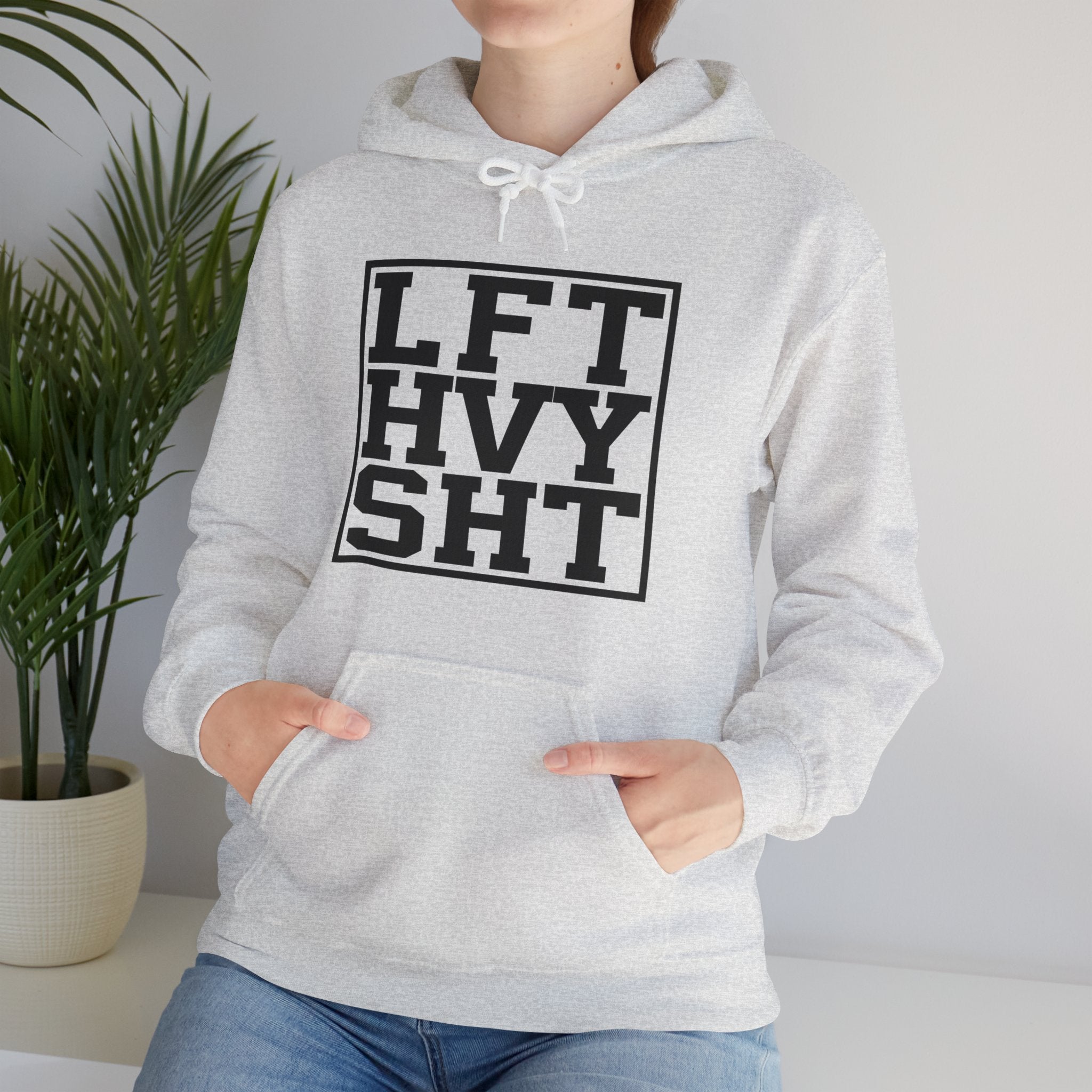 "Lift Heavy Shit" Unisex Heavy Blend™ Hooded Sweatshirt