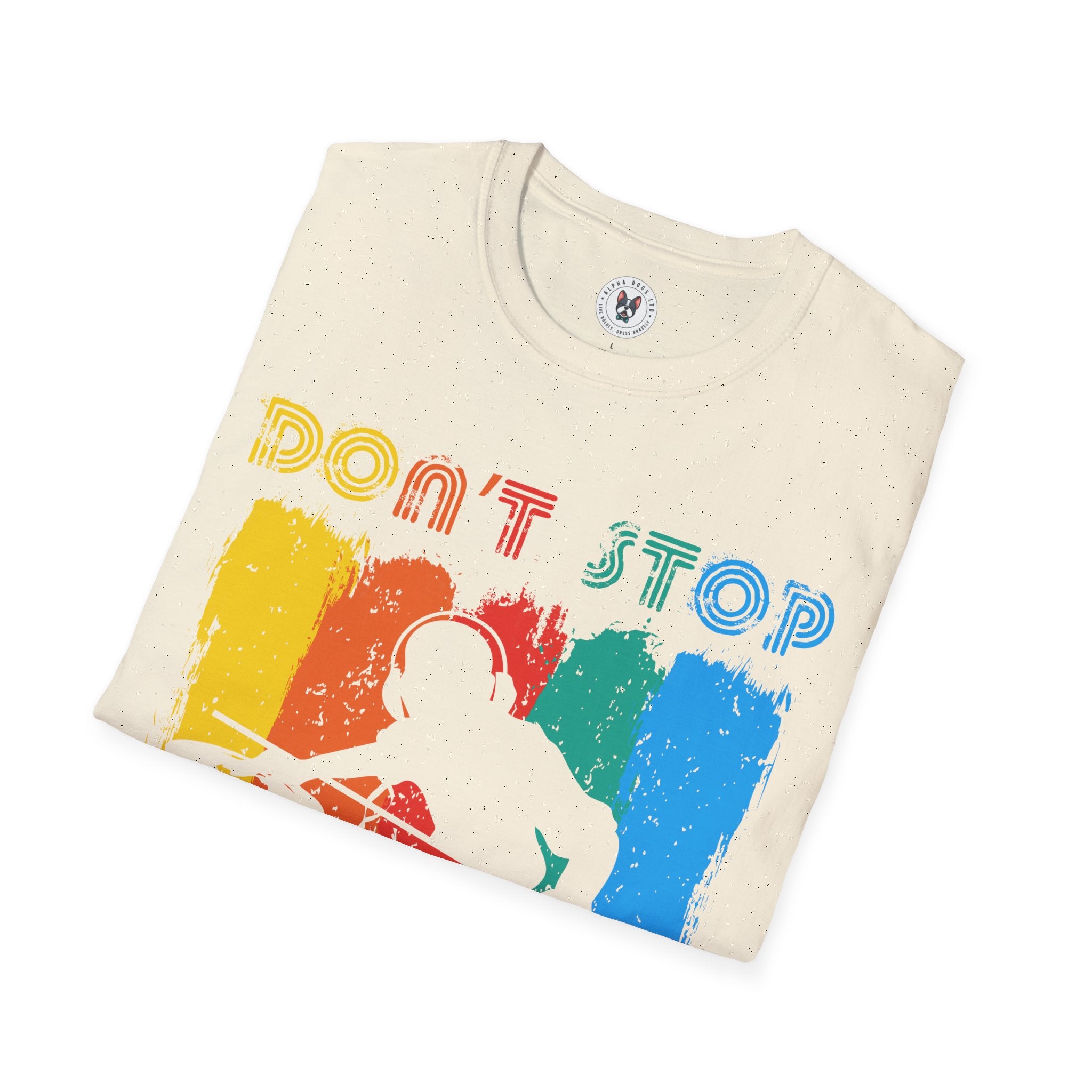 "Don't Stop the Music" Unisex Soft style T-Shirt