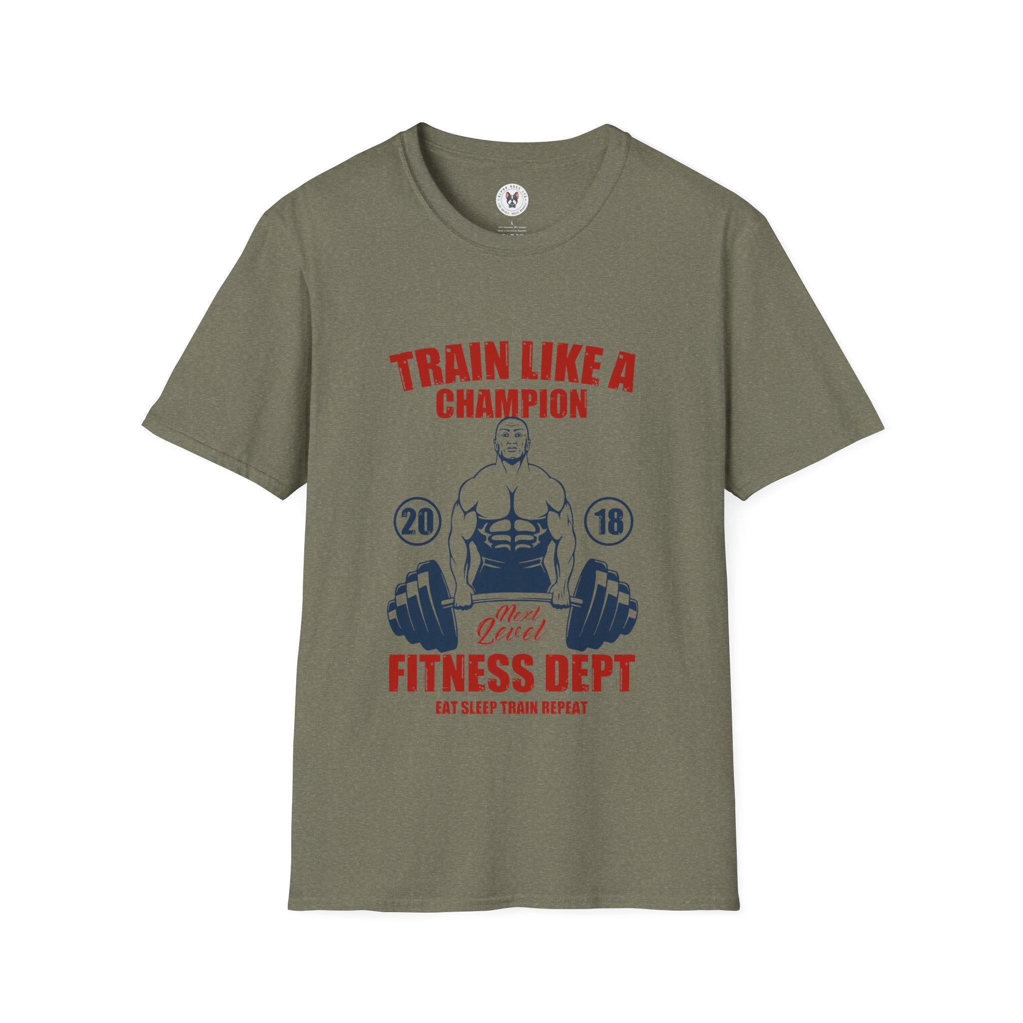 "Train Like A Champion" Unisex Soft style T-Shirt